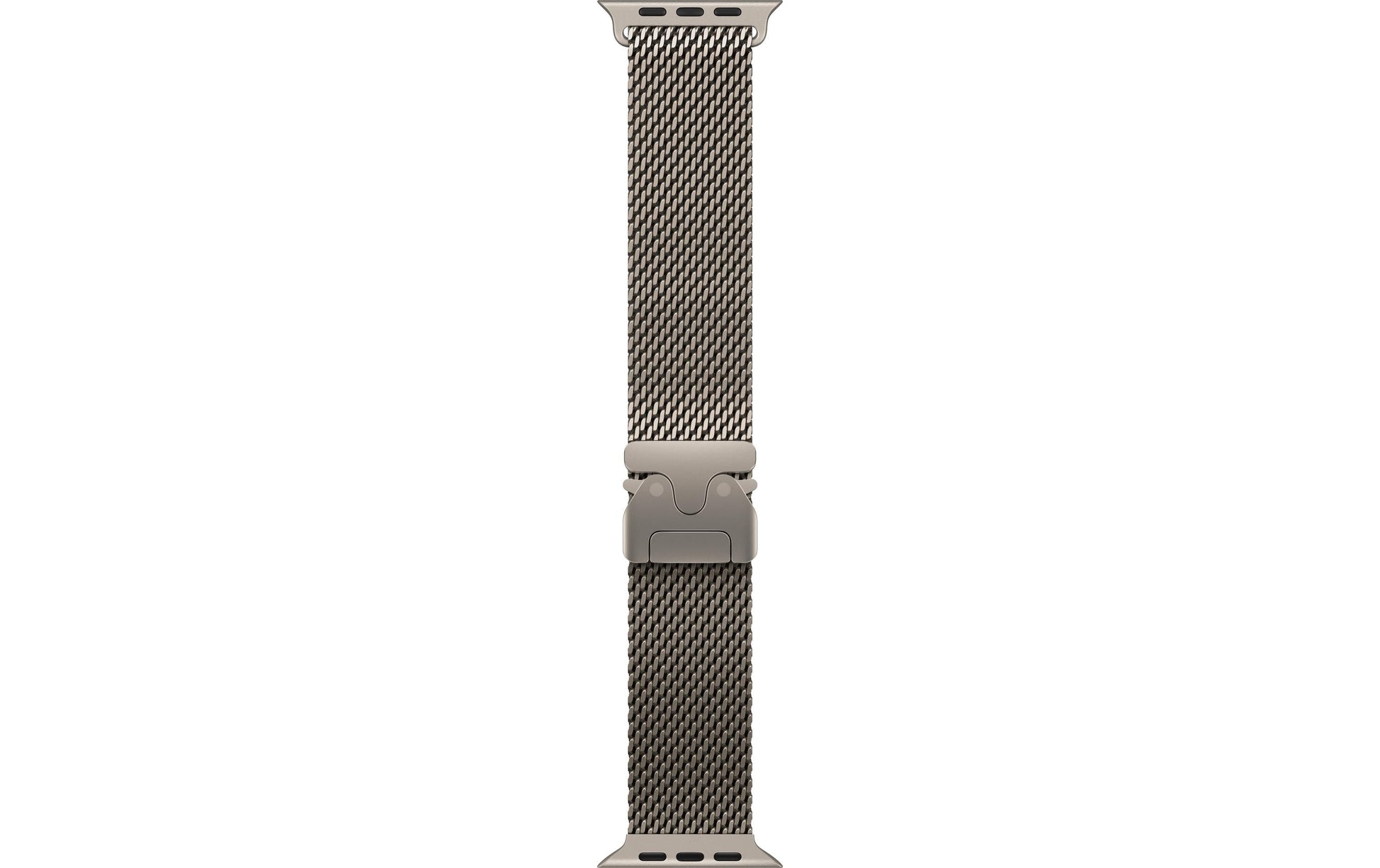 Apple Milanese Loop Titan – Armband – für Apple Watch 49 mm, Natural, Grösse S