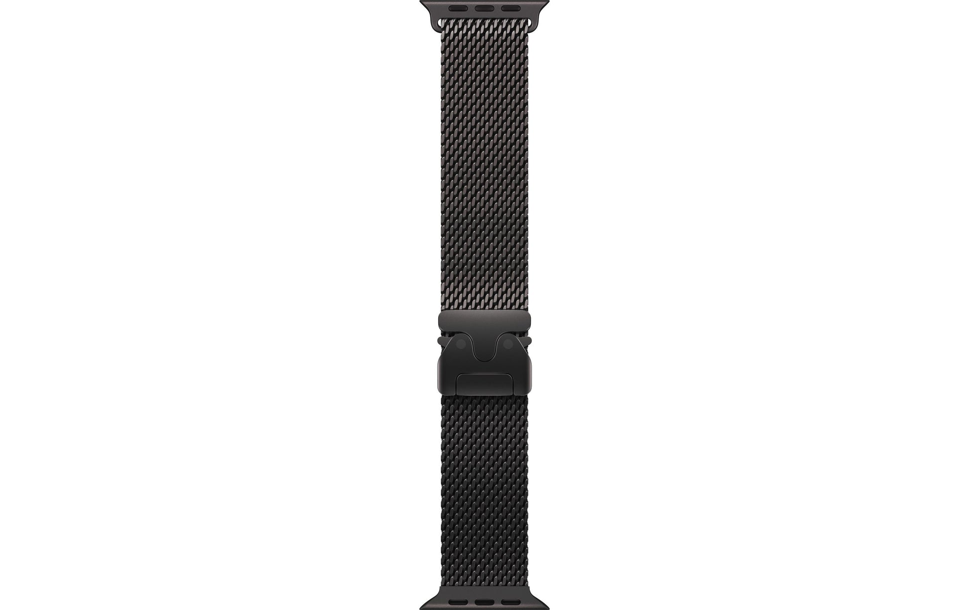 Apple Milanese Loop – Armband – für Apple Watch 49 mm, Schwarz, M, Titan