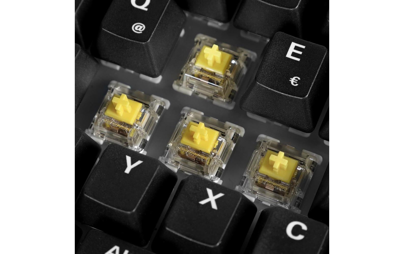 Sharkoon Skiller SGK50 S2 – Tastatur 96% – mechanisch – kabelgebunden (USB-C) – QWERTZ (DE) – RGB – Hot-Swap