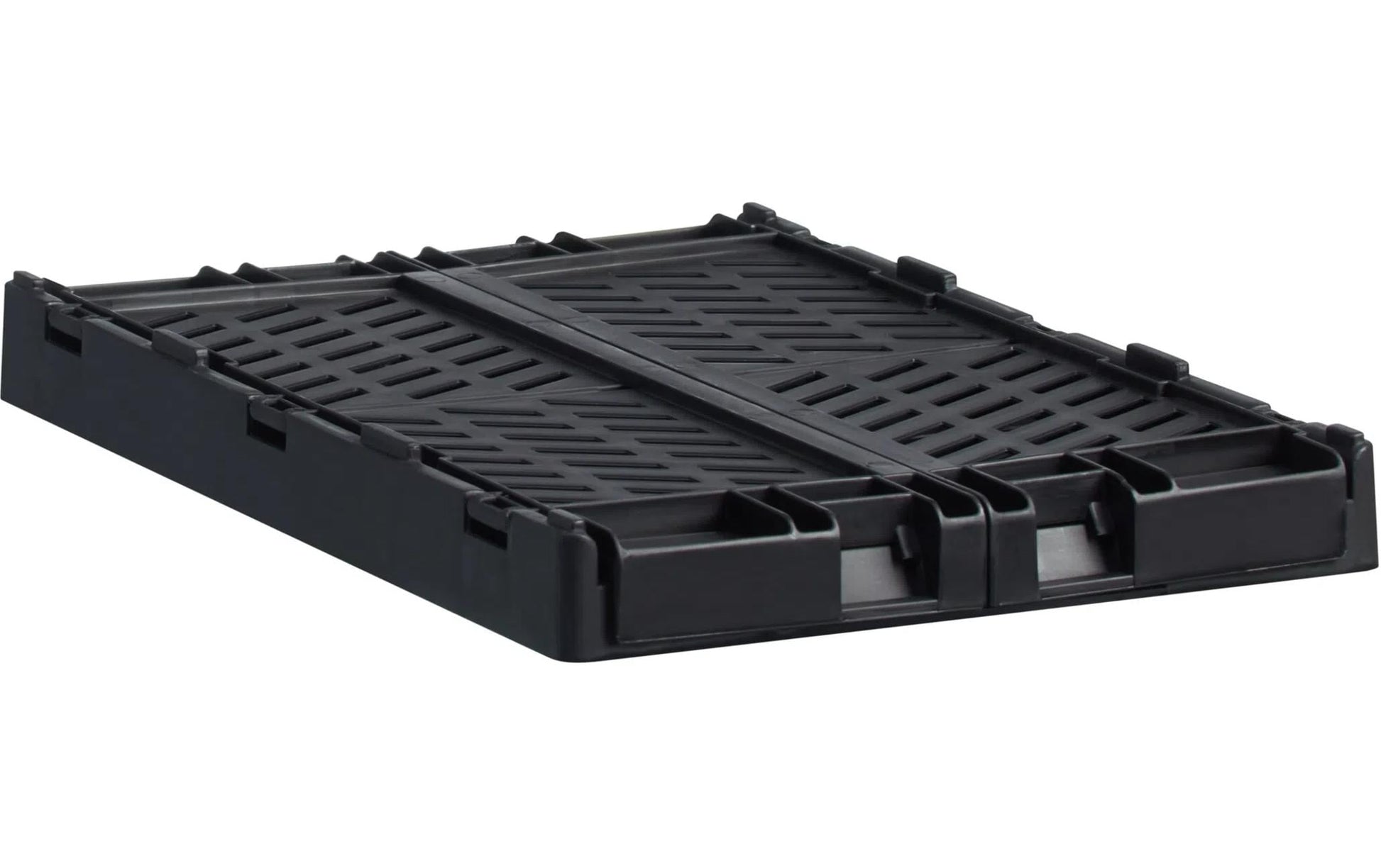 Schou Aufbewahrungsbox 1,2 l – Kunststoff – Schwarz – 170 × 70 × 125 mm