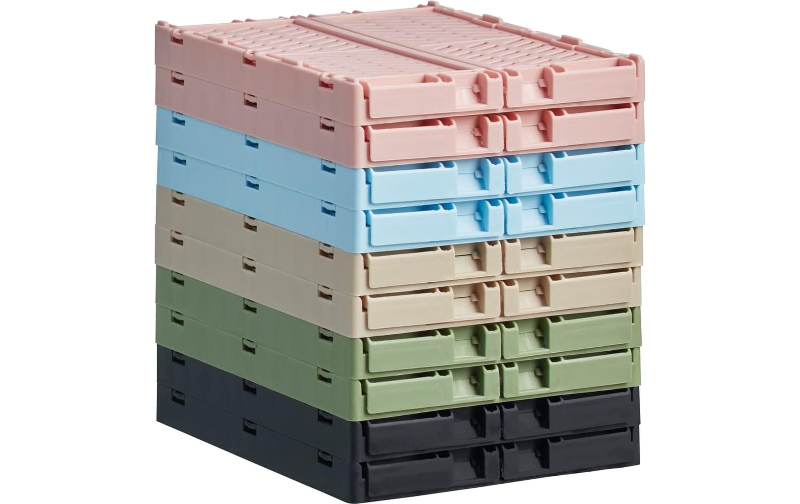 Schou Aufbewahrungsbox 1,2 l – Kunststoff – Taupe – 170 × 70 × 125 mm
