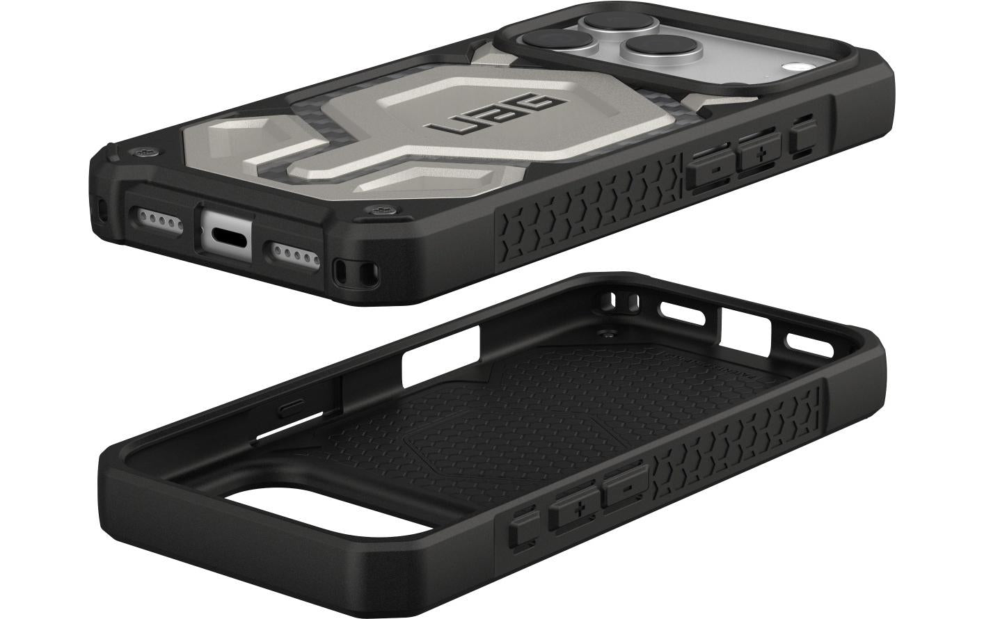 Urban Armor Gear UAG – Monarch Pro Backcover – für Apple iPhone 17 Pro – grau – PC