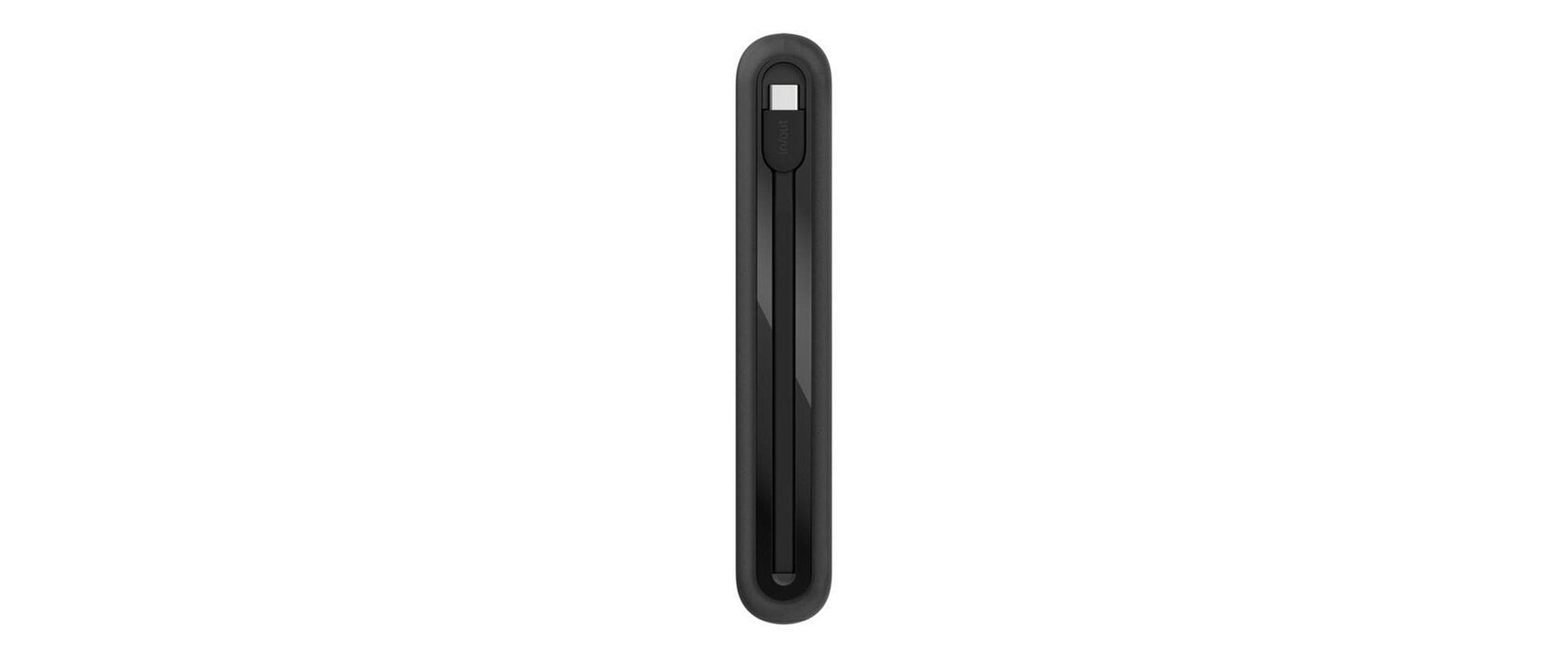 Belkin Powerbank 20000 mAh, PD 30 W, integriertes USB-C-Kabel, Schwarz