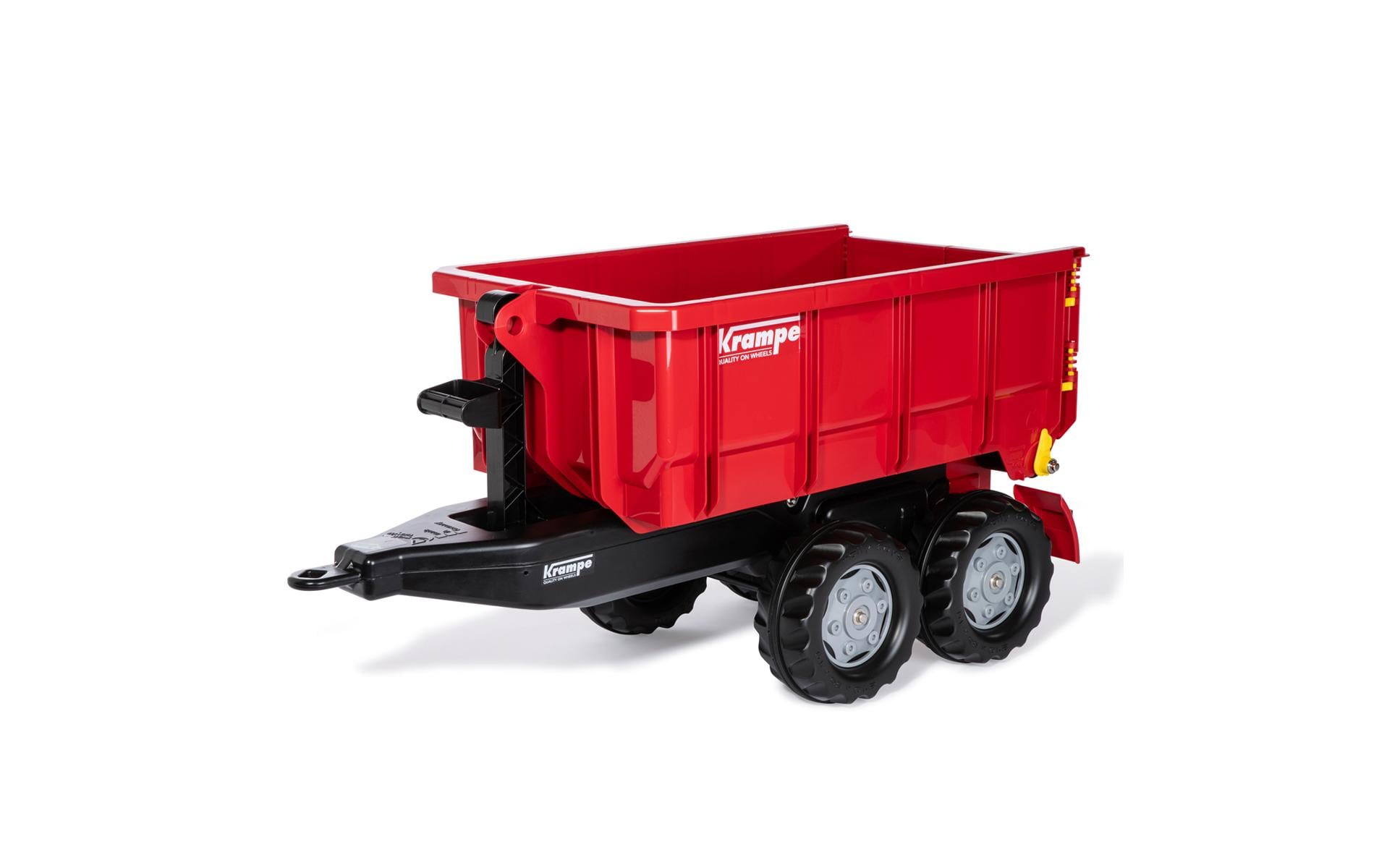 Rolly Toys Spielzeug-Traktoranhänger – 98 × 45 × 51 cm – 1 Stück – ab 3 Jahren – Kunststoff, Metall – schwarz/rot