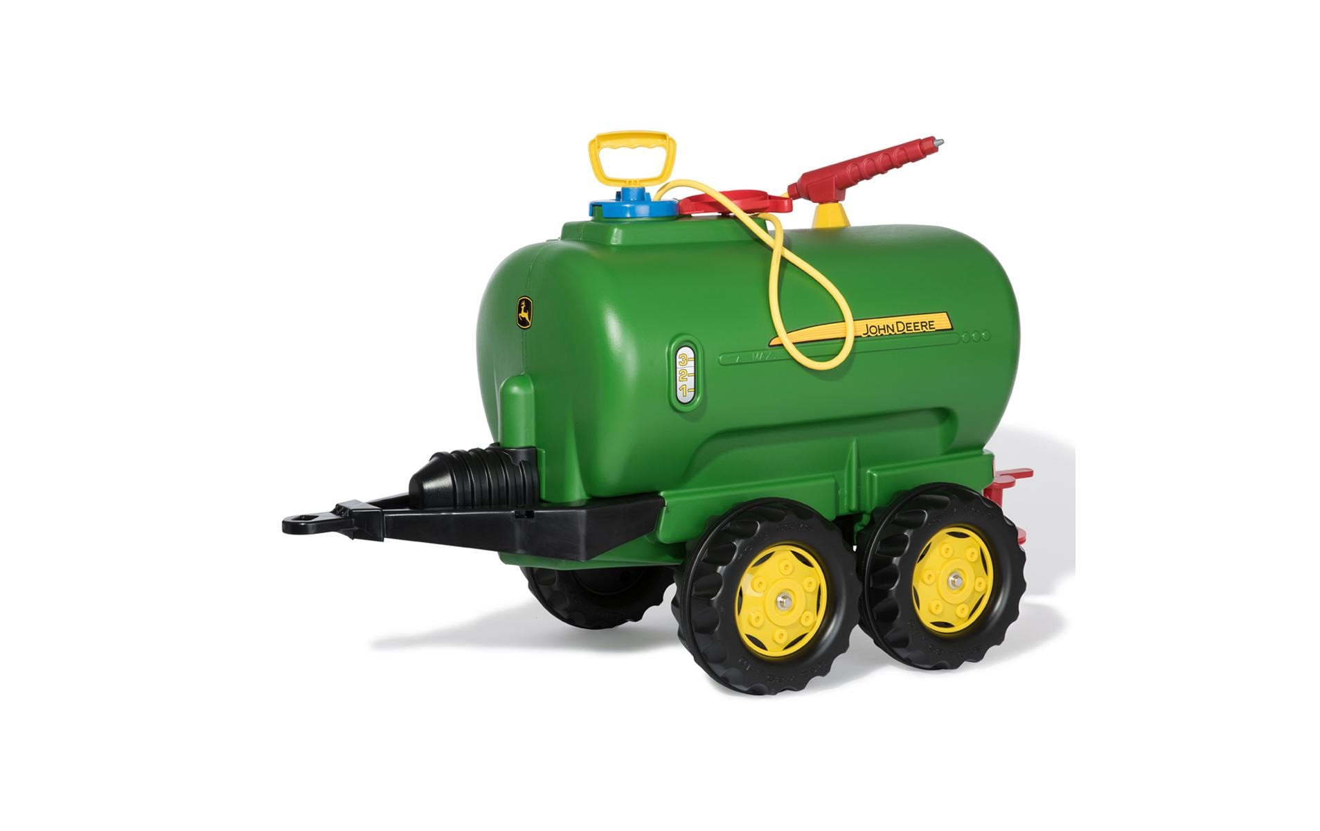 rolly toys rollyTanker John Deere Tankanhänger – 62 × 44 × 98 cm – ab 3 Jahren – Kunststoff – mehrfarbig