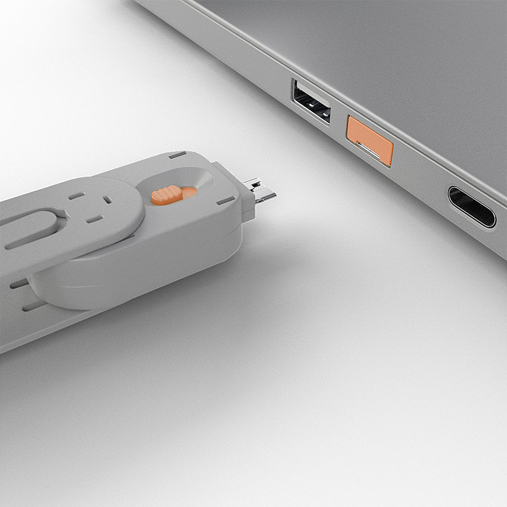 Lindy USB-Schloss – Orange