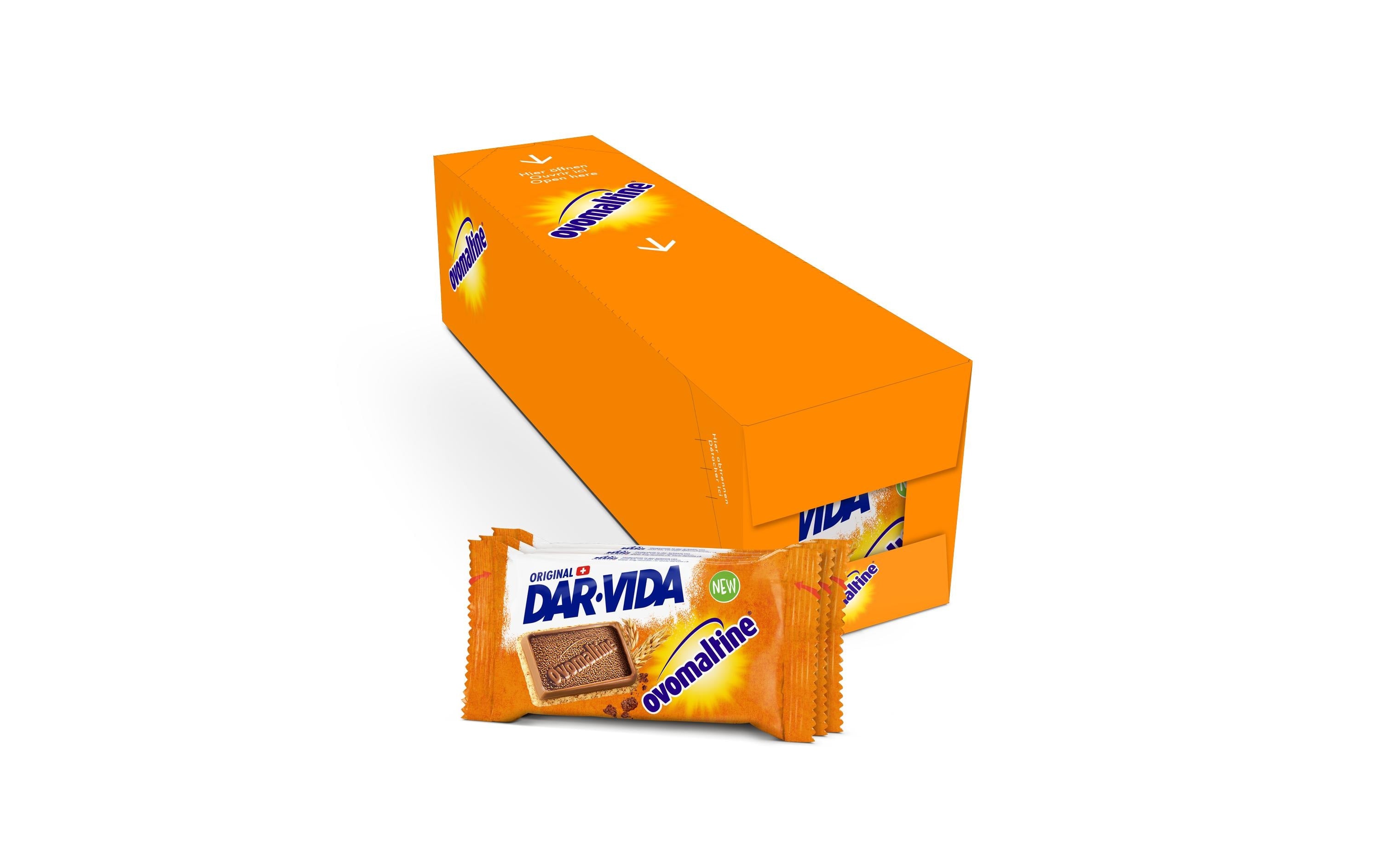 DAR-VIDA Choco Ovomaltine Cracker – Schokolade – 12 × 159 g