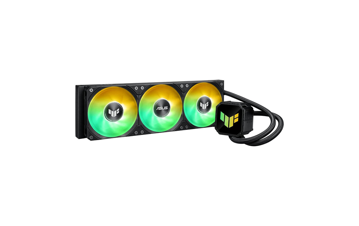 ASUS TUF Gaming LC III 360 ARGB – CPU-Kühler – 360 mm Radiator, 3×120 mm Lüfter, ARGB, Schwarz