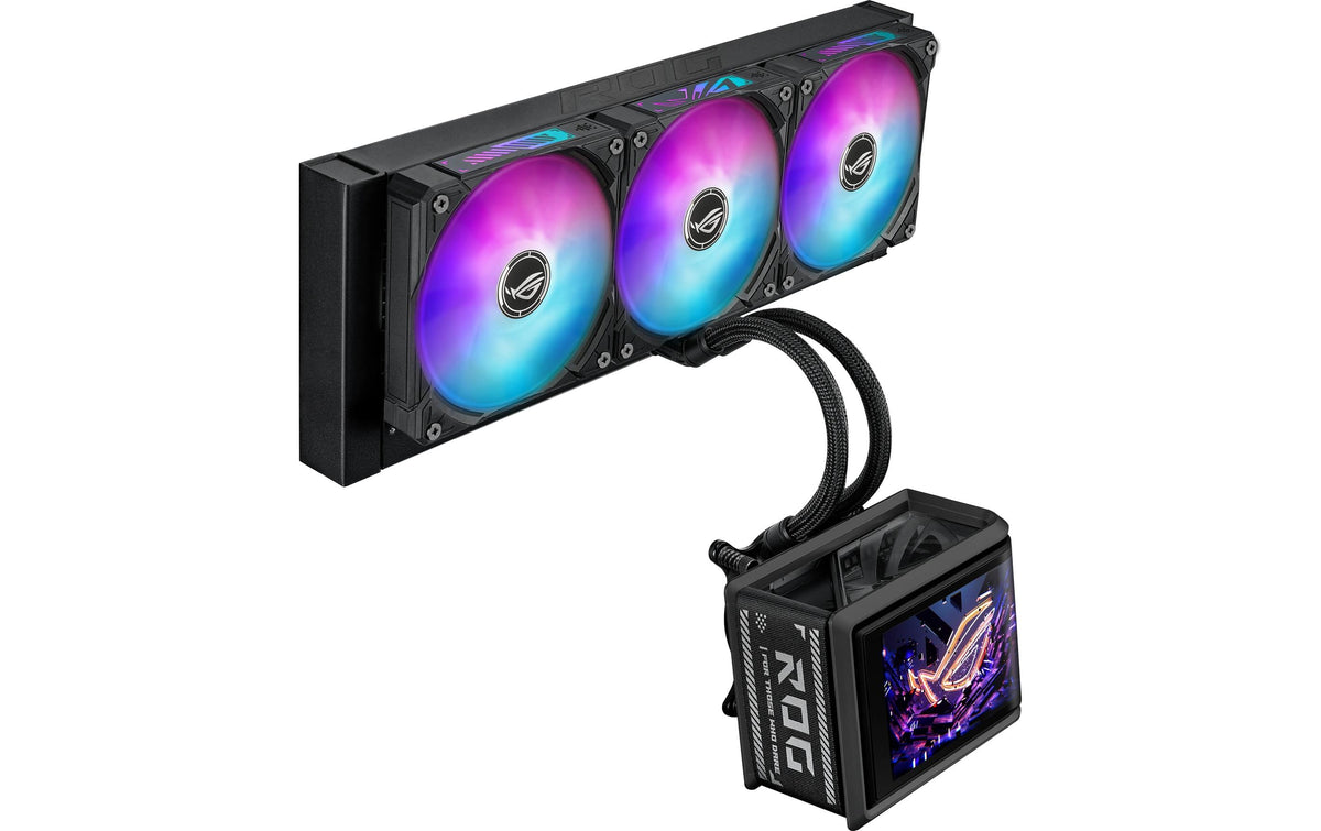 ASUS ROG RYUO IV SLC 360 ARGB – AIO-Kühler – 360 mm, AMOLED-Display, für LGA 1700, LGA 1851, AM4 und andere