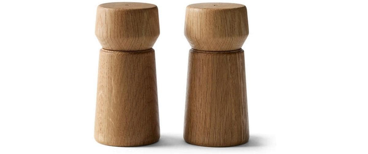 CrushGrind Salz- und Pfeffermühlen, 2-teilig, 11 cm, Eiche
