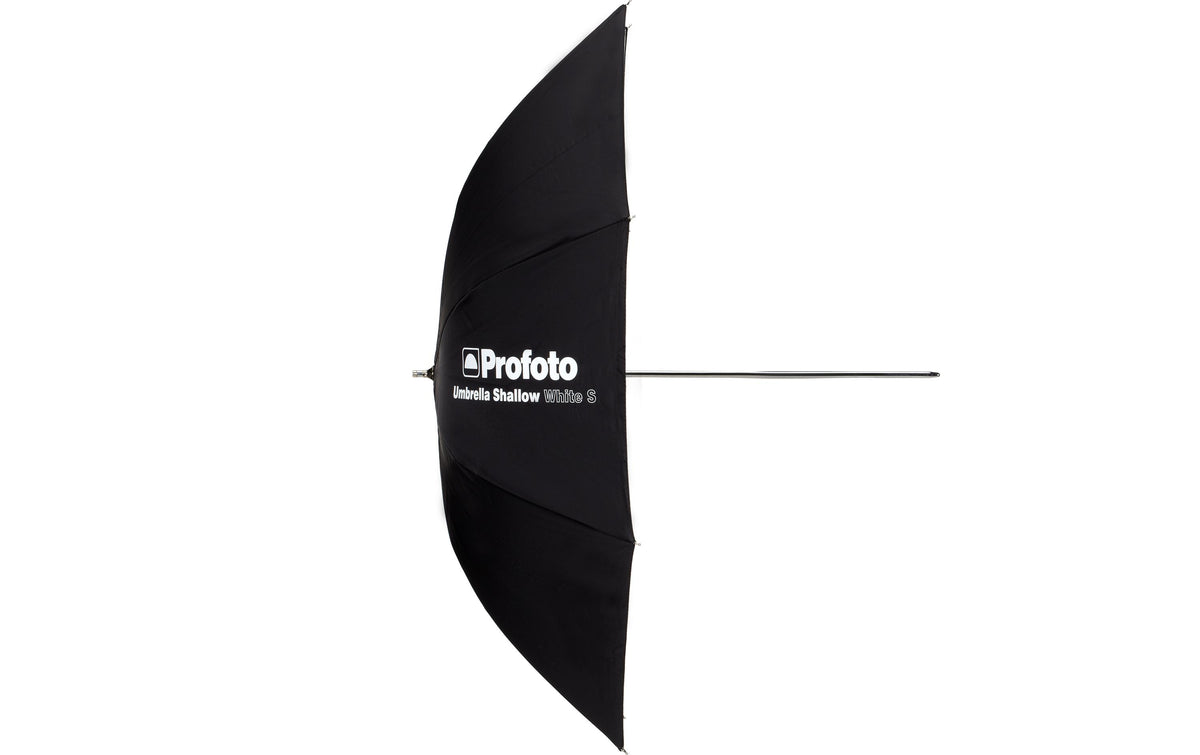 Profoto Shallow White S Blitzschirm – Ø85 cm, Tiefe 200 mm – Weiss