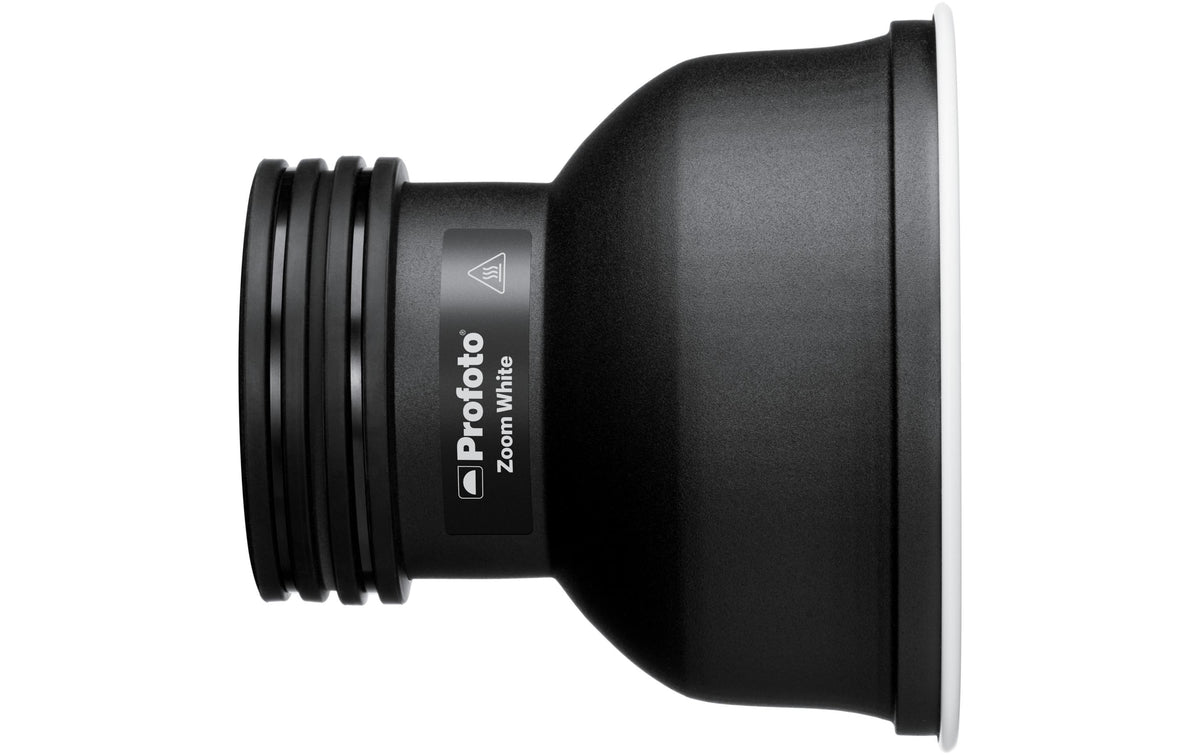 Profoto Zoom Reflektor 100802 – rund – Schwarz/Weiss