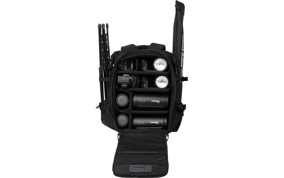 Profoto Core Backpack II Rucksack – Notebookfach bis 15", Schwarz