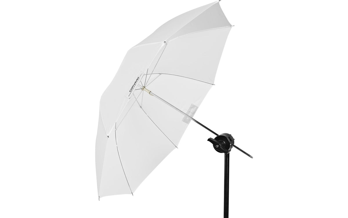 Profoto Blitzschirm Shallow Translucent S – 85 cm (33"), Tiefe 200 mm, Durchscheinend – Weiss