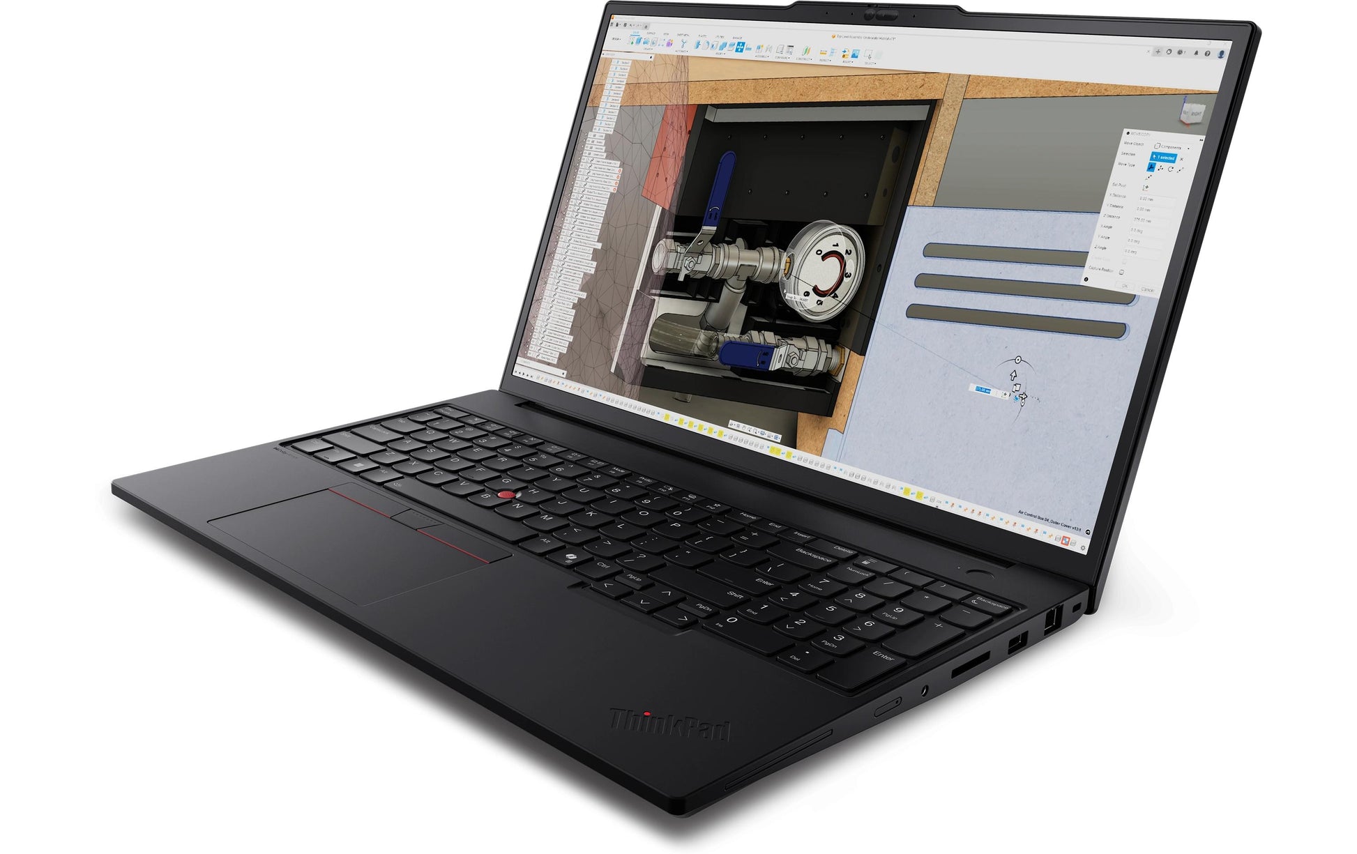 Lenovo ThinkPad P16v Gen 3 Notebook – 16", Intel Core Ultra 7, 32 GB, 1 TB, NVIDIA RTX PRO 1000, schwarz