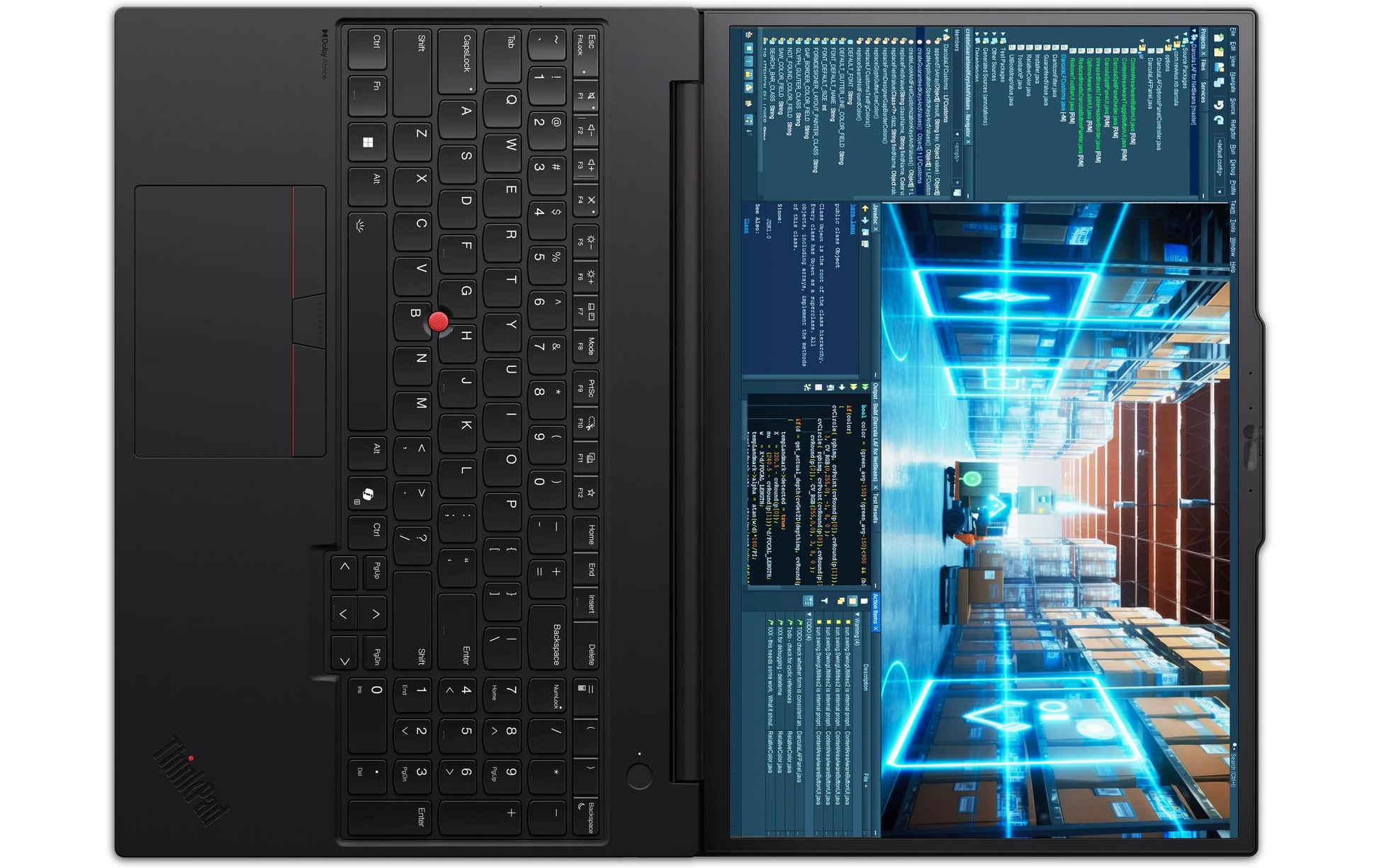 Lenovo ThinkPad P16v Gen 3 Notebook – 16", Intel Core Ultra 7, 32 GB, 1 TB, NVIDIA RTX PRO 1000, schwarz