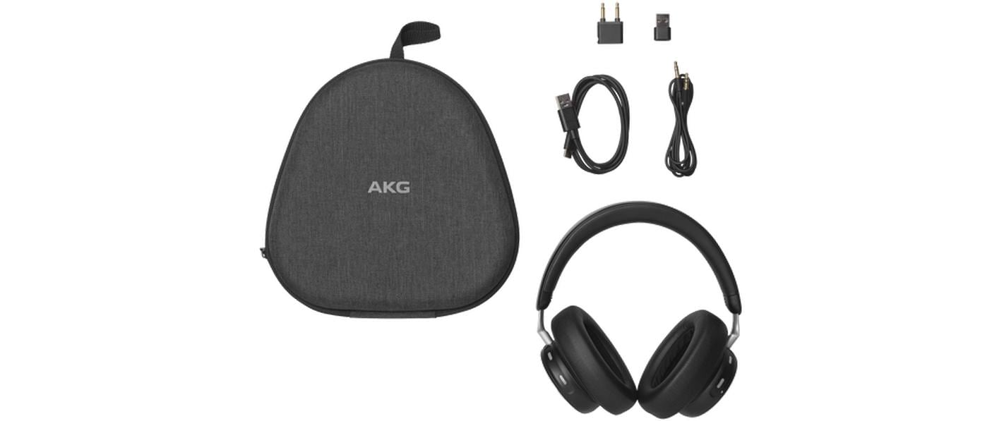 AKG N9 – Over-Ear Kopfhörer – Bluetooth 5.3, ANC – Schwarz – bis 100 h