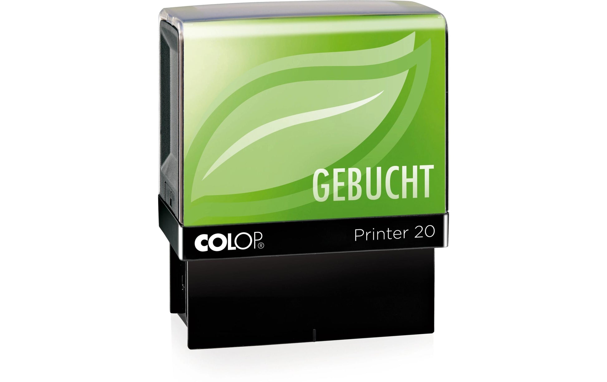 Colop Printer 20 – Selbstfärbender Textstempel zum Selbersetzen – rot, grün