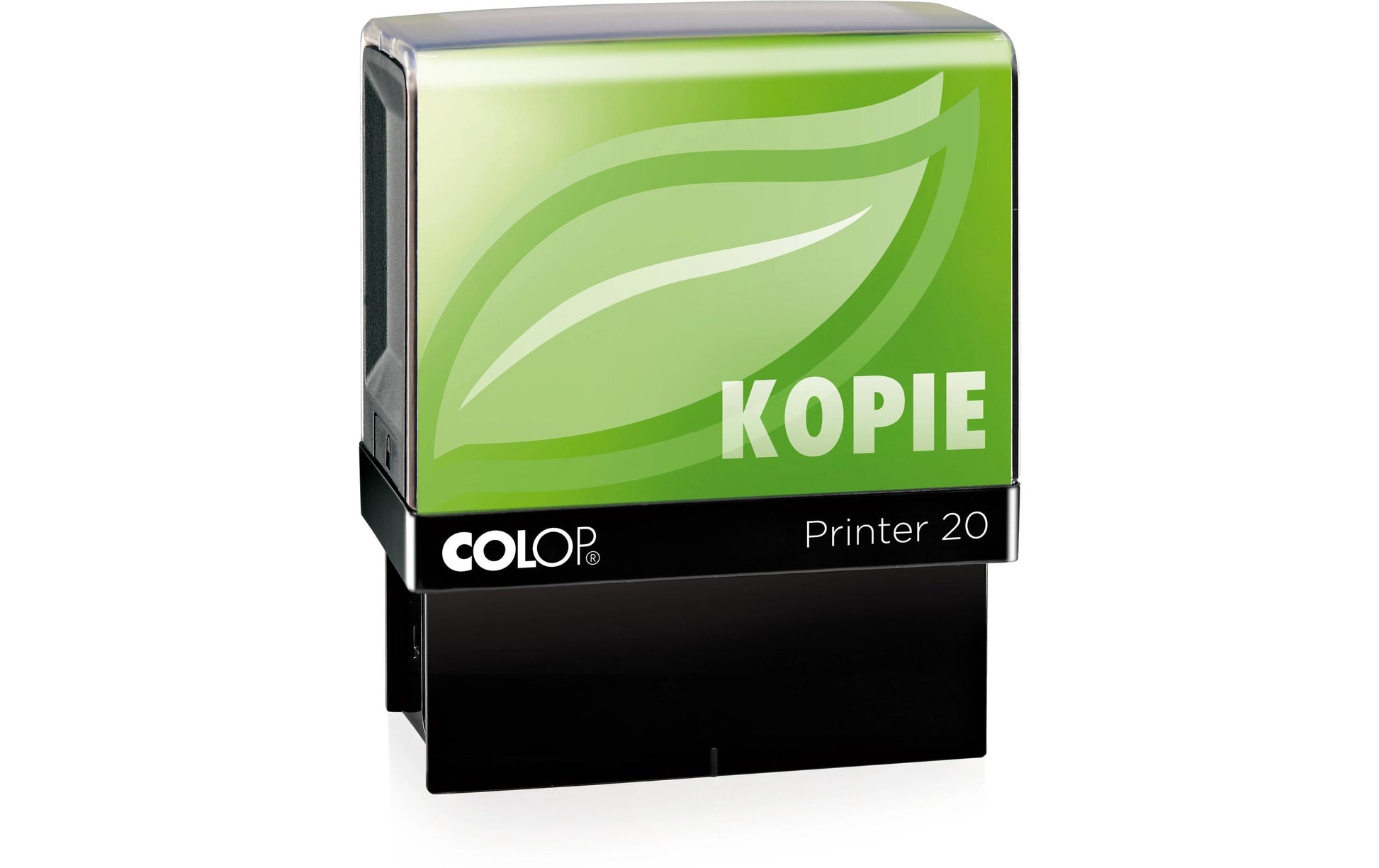 Colop Printer 20 Green Line – Selbstfärbender Textstempel zum Selbersetzen – Rot