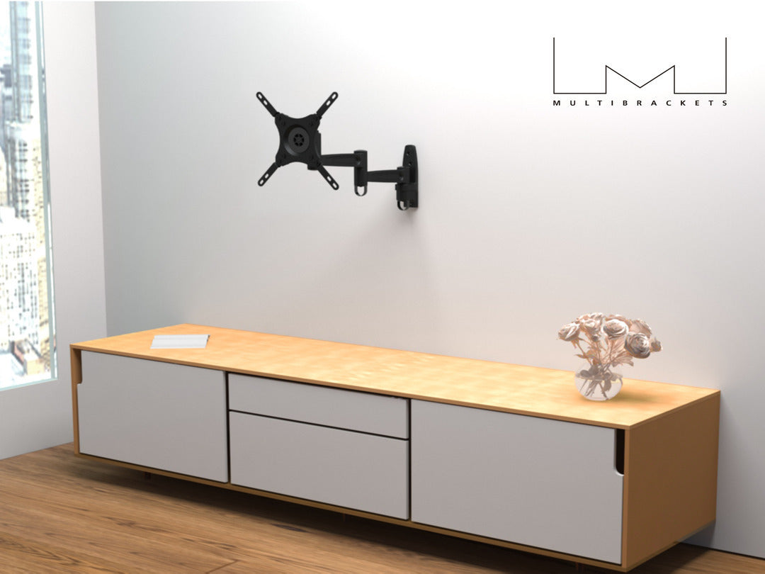 Multibrackets MB 3299 – Wandhalterung, drehbar, für 26", VESA 100×100, bis 15 kg, schwarz
