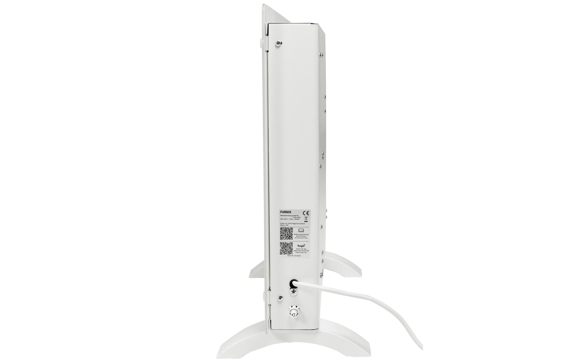 Furber Konvektor SAVI – 1500 W, bis 20m², WLAN, Timer