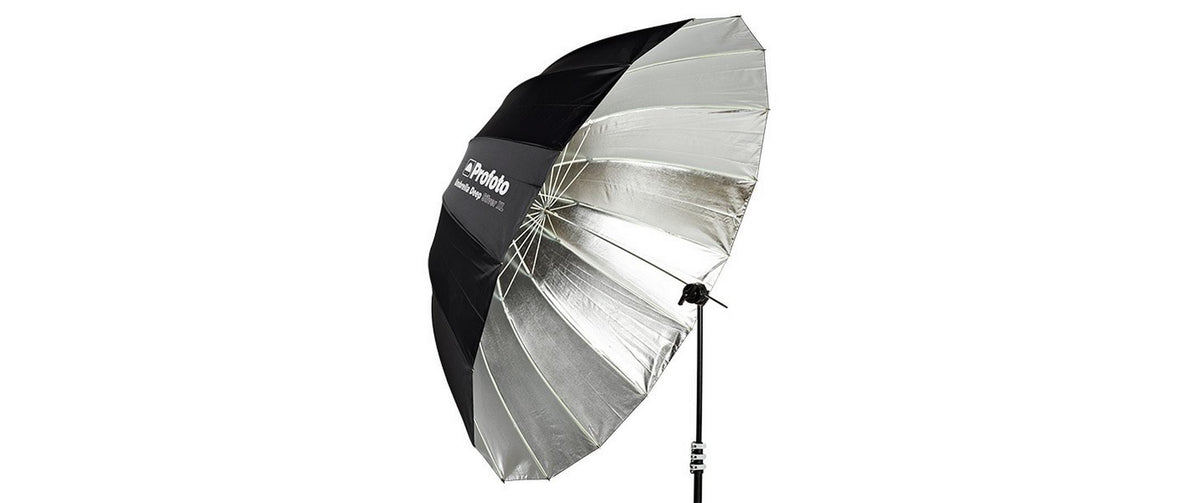 Profoto Deep Silver XL Blitzschirm – 165 cm (65") – Silber