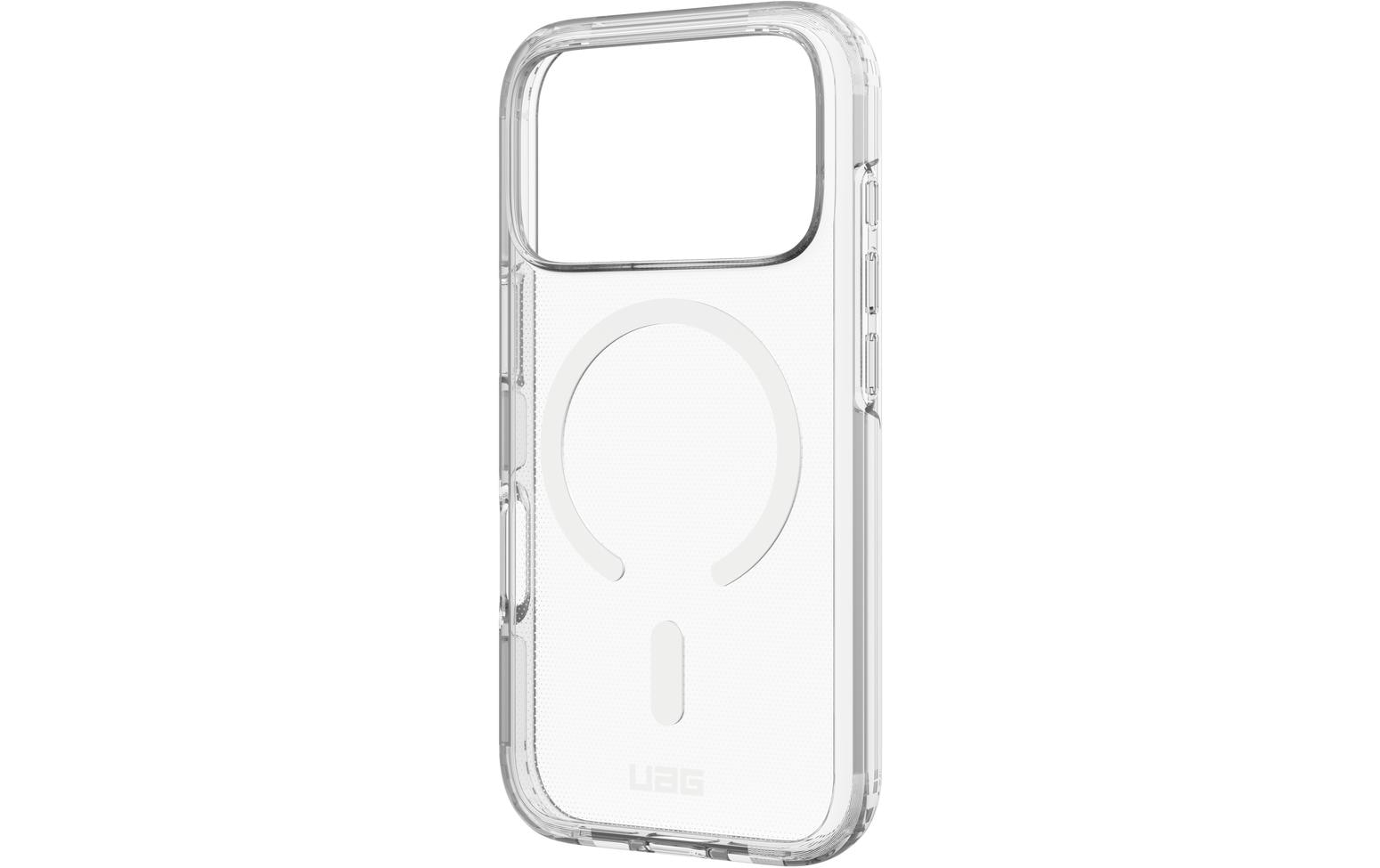 Urban Armor Gear Backcover Scout Clear MS Pro – für Apple iPhone 17 Pro – transparent/weiss