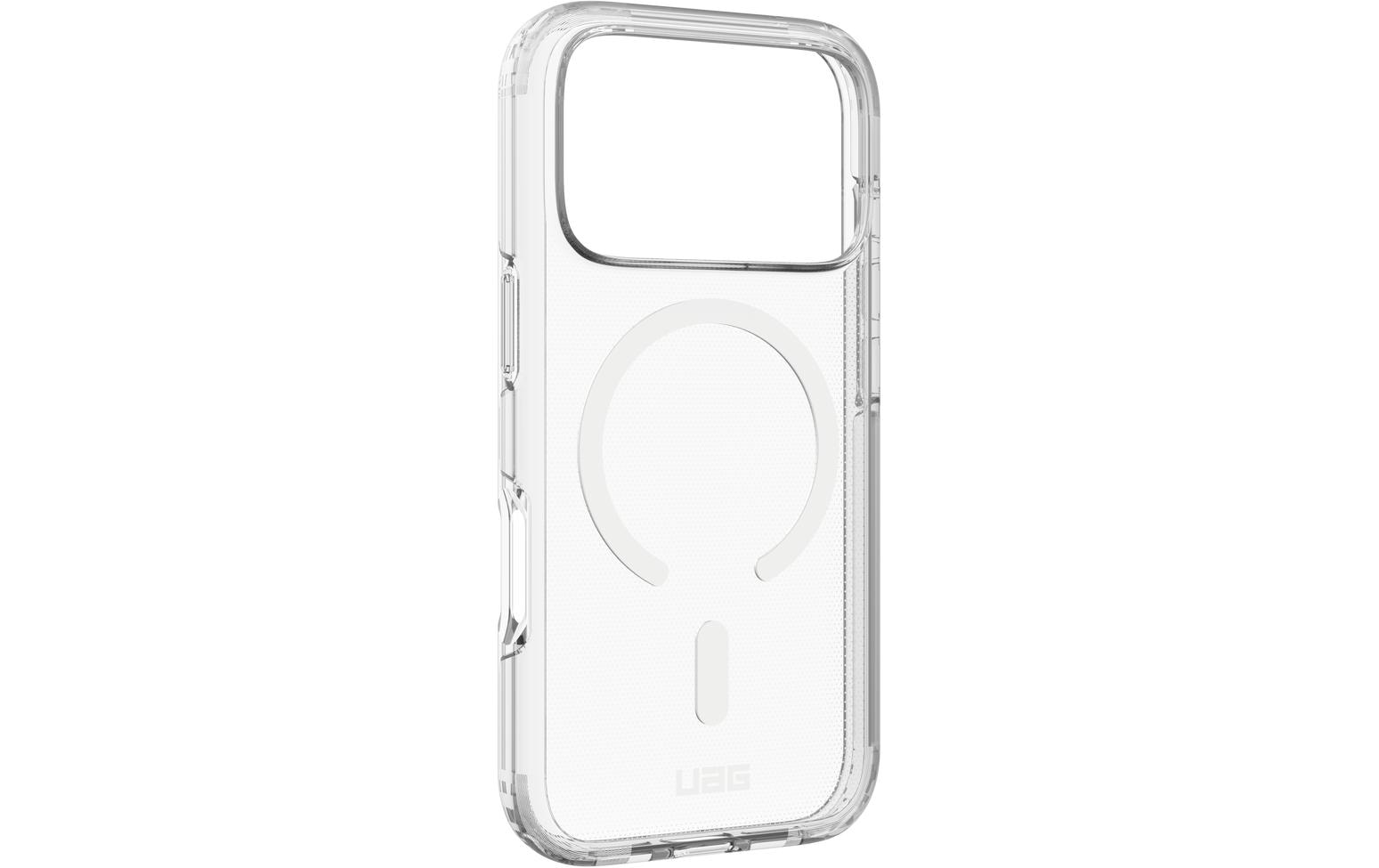 Urban Armor Gear Backcover Scout Clear MS Pro – für Apple iPhone 17 Pro – transparent/weiss