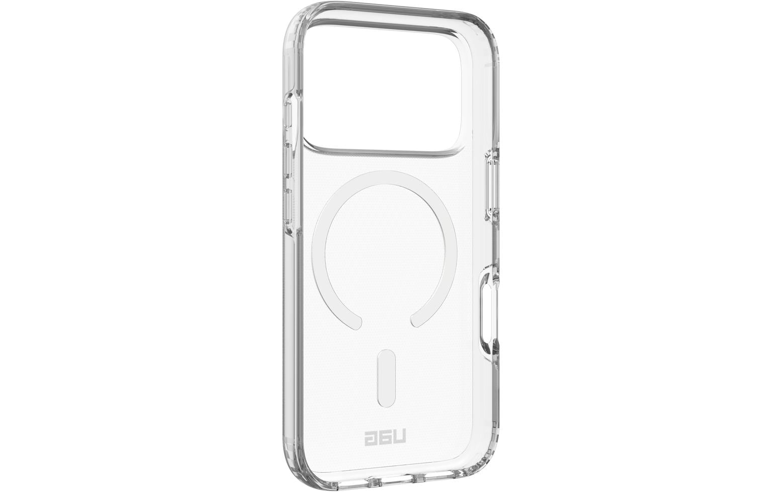 Urban Armor Gear Backcover Scout Clear MS Pro – für Apple iPhone 17 Pro – transparent/weiss