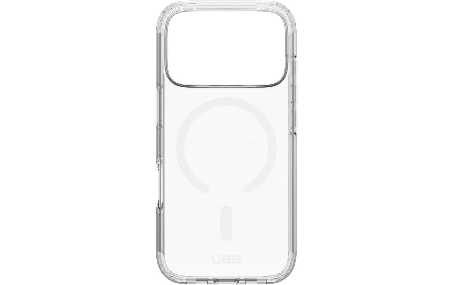 Urban Armor Gear Backcover Scout Clear MS Pro – für Apple iPhone 17 Pro – transparent/weiss