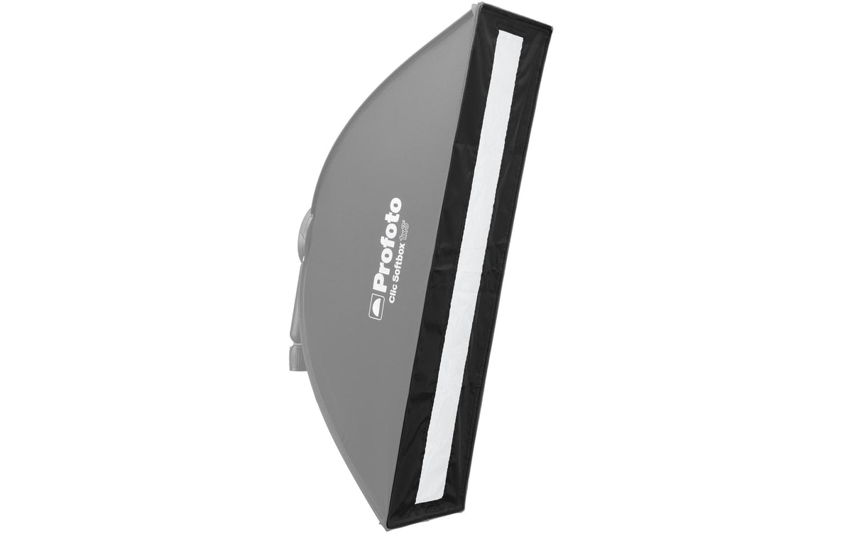 Profoto Clic Stripmask 1x3 Kantenmaske – Stoff, 300 × 900 mm – für Clic Softbox 1x3 – Schwarz