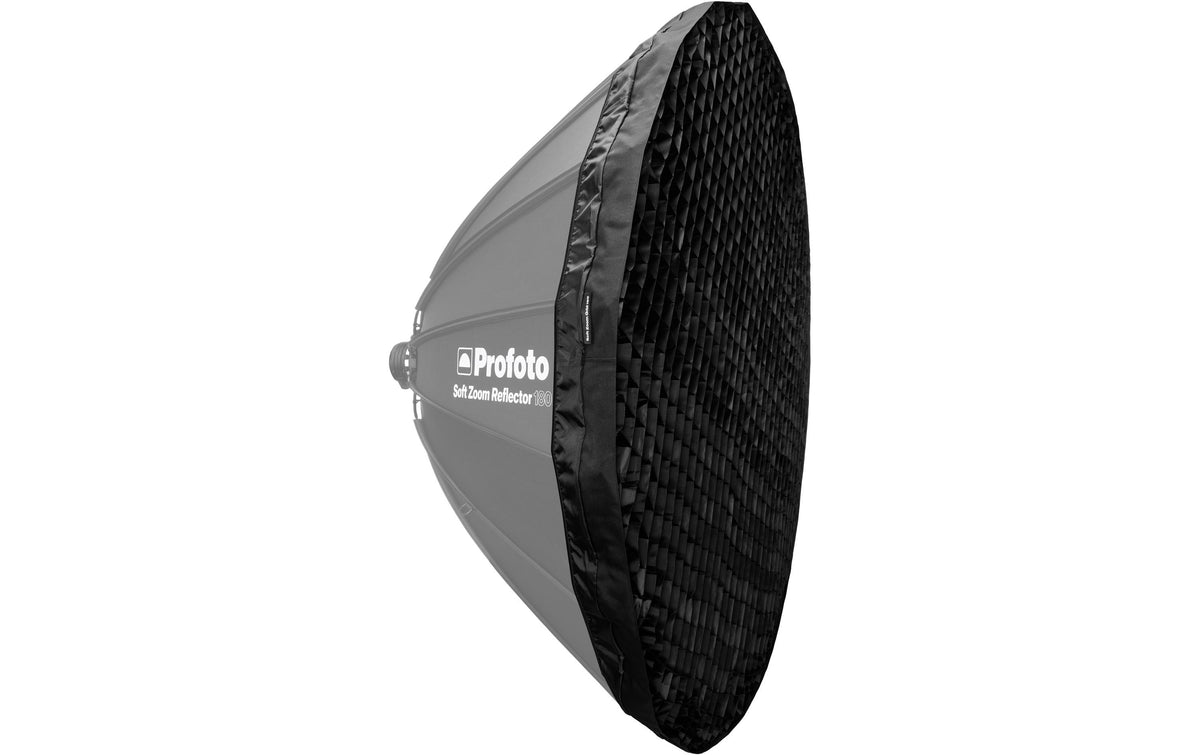 Profoto Soft Zoom Softgrid 180 Gitter – rund, Stoff – für Profoto – Schwarz