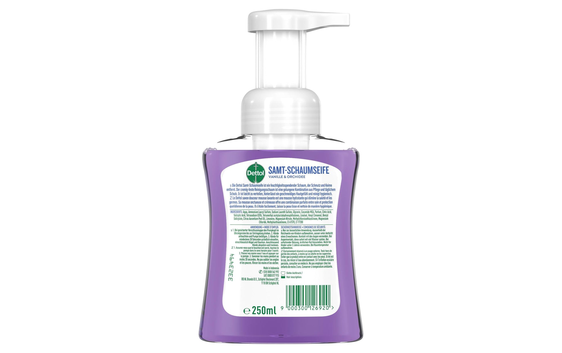 Dettol Flüssige Handseife – Orchidee – Pumpflasche – 250 ml