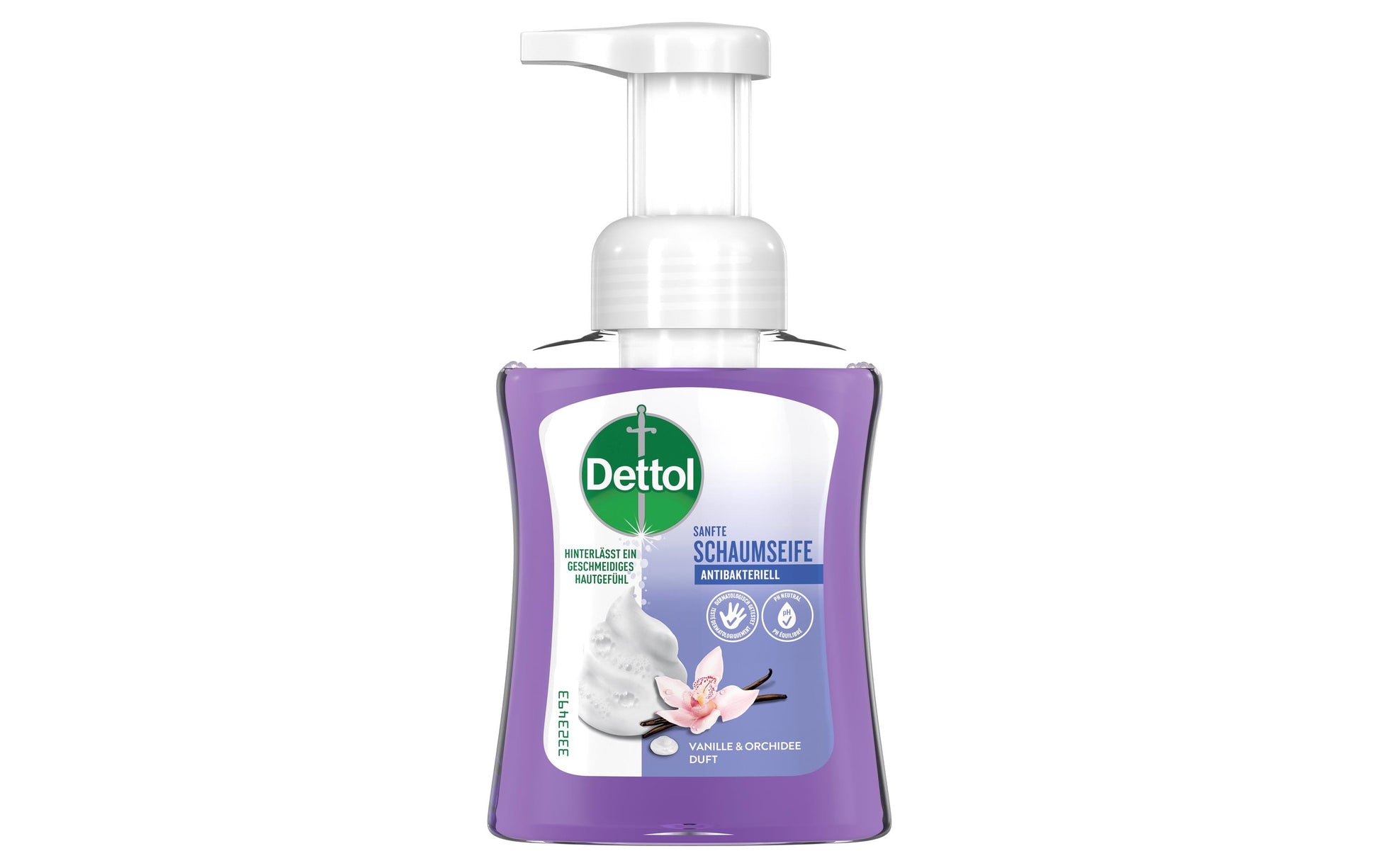Dettol Flüssige Handseife – Orchidee – Pumpflasche – 250 ml