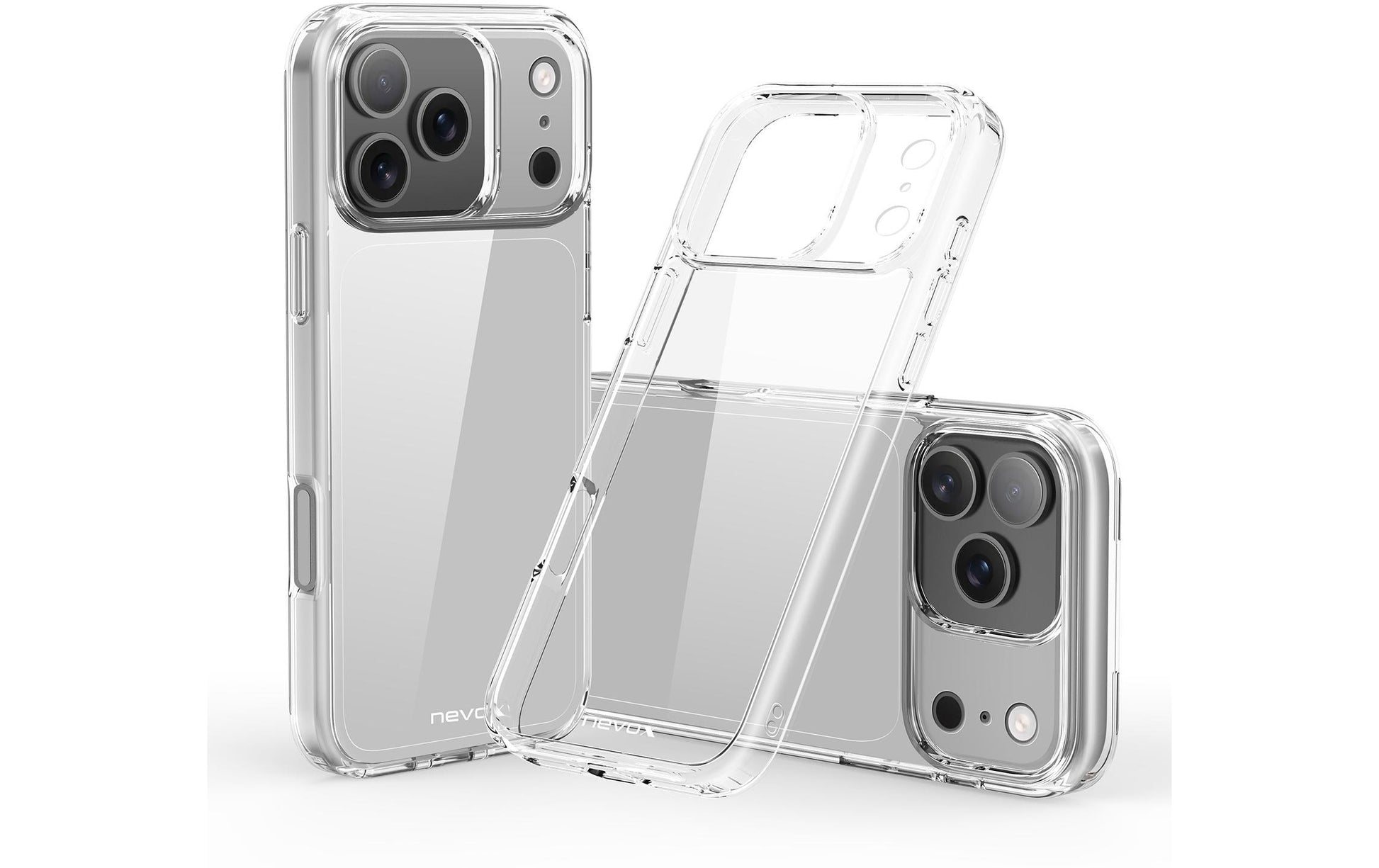 nevox Backcover – für Apple iPhone 17 Pro Max, TPU, Transparent
