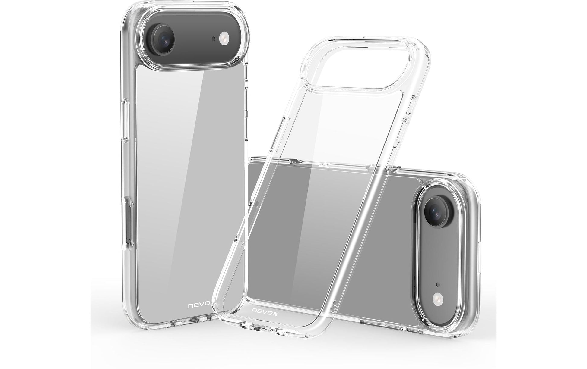 nevox StyleShell Flex Backcover – für Apple iPhone Air, TPU, Transparent