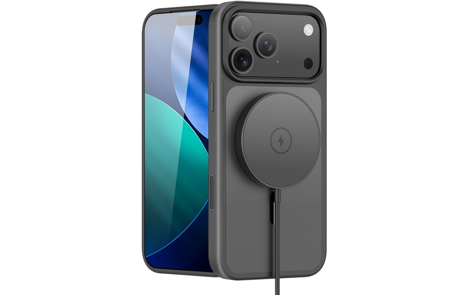 nevox StyleShell INVISIO Backcover – für Apple iPhone 17 Pro Max, TPU, Schwarz