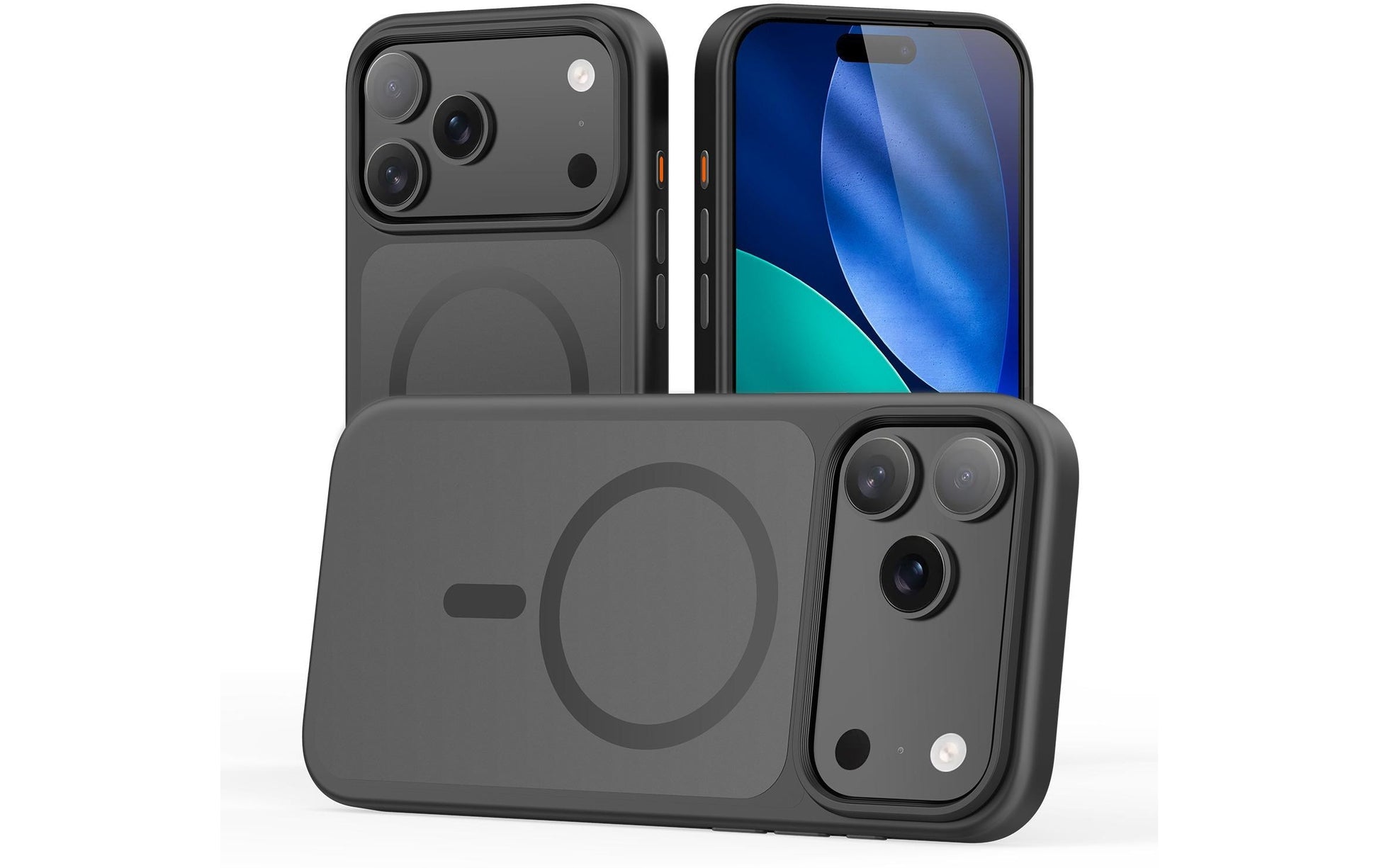 nevox StyleShell INVISIO Backcover – für Apple iPhone 17 Pro Max, TPU, Schwarz