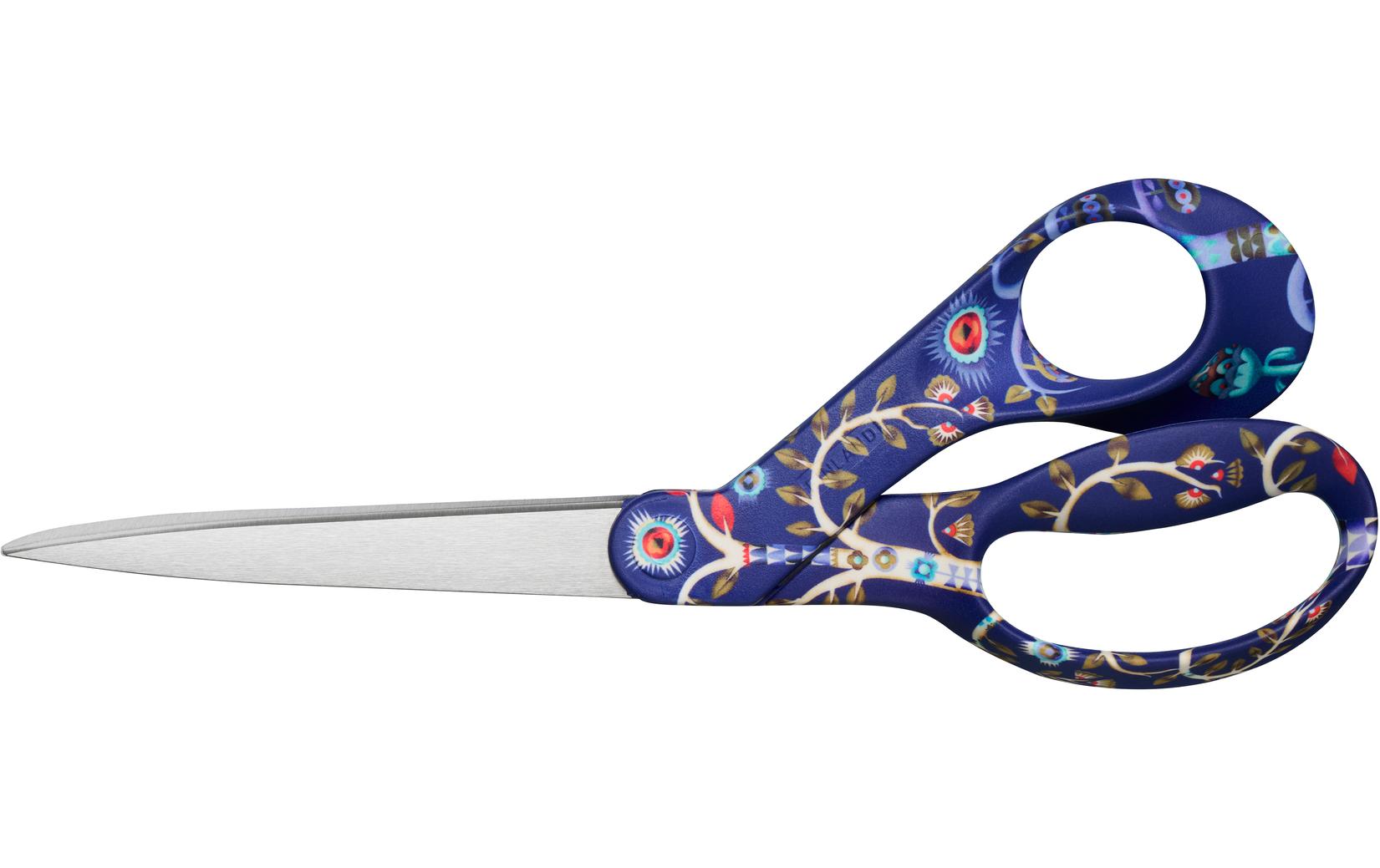 Fiskars Universalschere Taika – 21 cm, Edelstahl, für Rechts- und Linkshänder, Blau