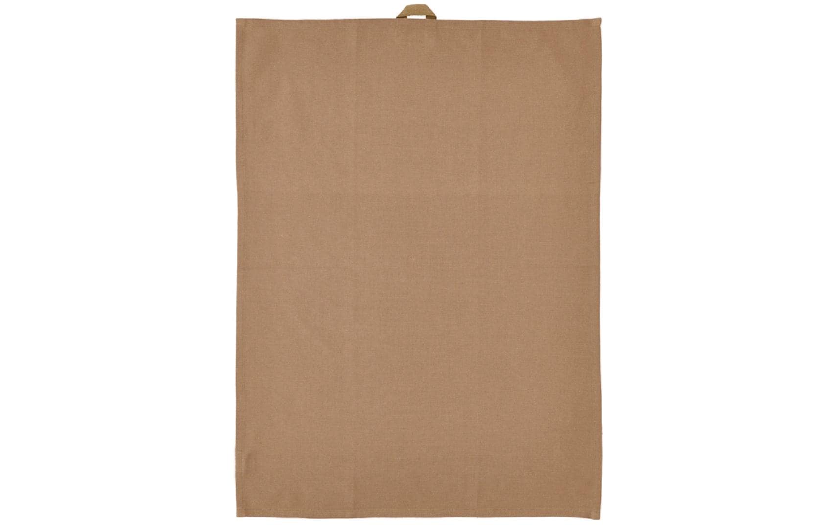 Södahl Geschirrtuch Bubbles – 50 × 70 cm, Dunkelbraun, Baumwolle, 2er-Set, OEKO-TEX