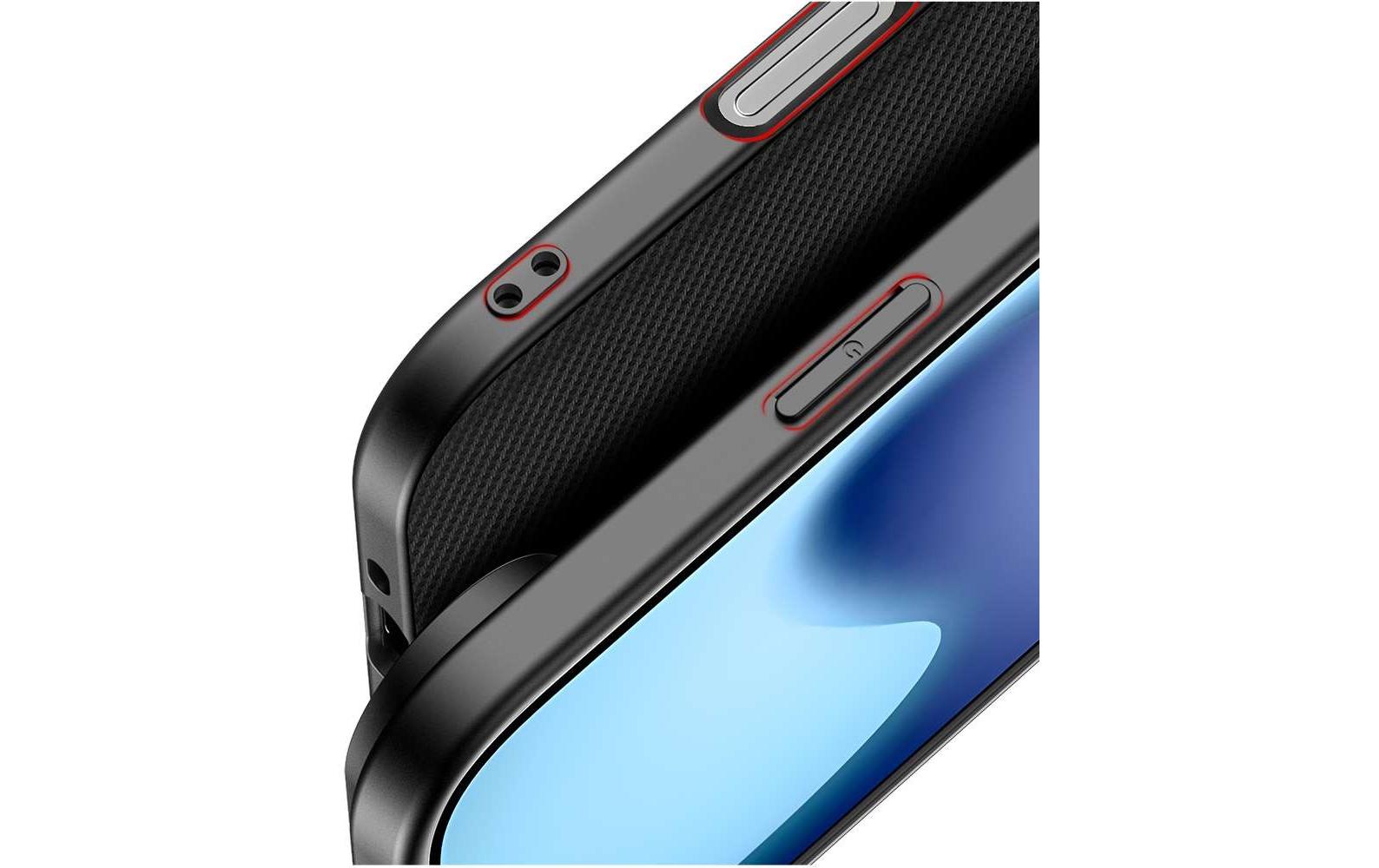 Nevox StyleShell NYLO – Rückcover – für Apple iPhone Air, TPU, Schwarz