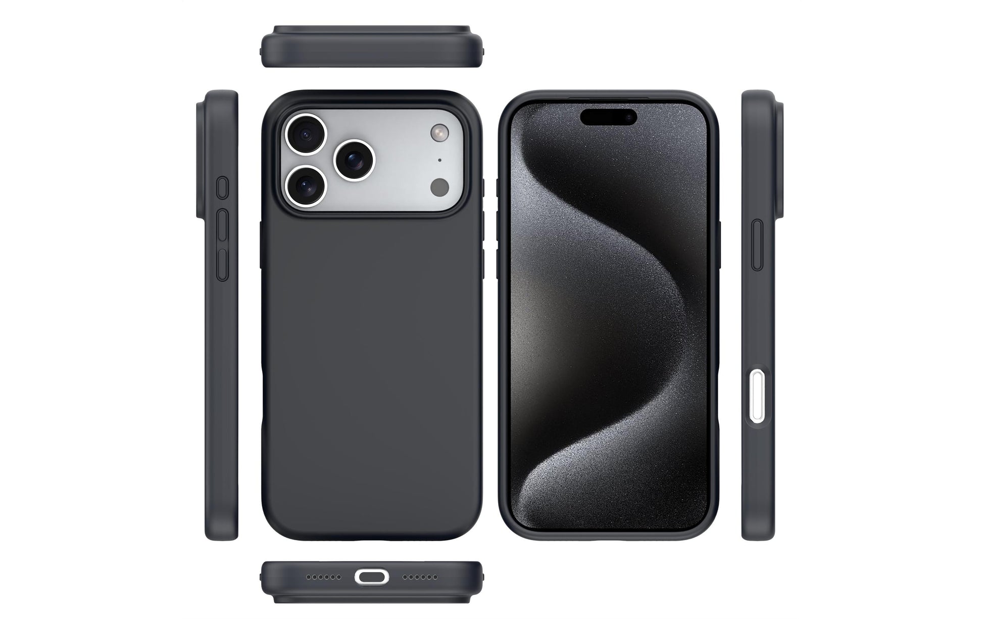 nevox StyleShell SHOCK Backcover – für Apple iPhone 17 Pro Max, MagSafe, PC, schwarz