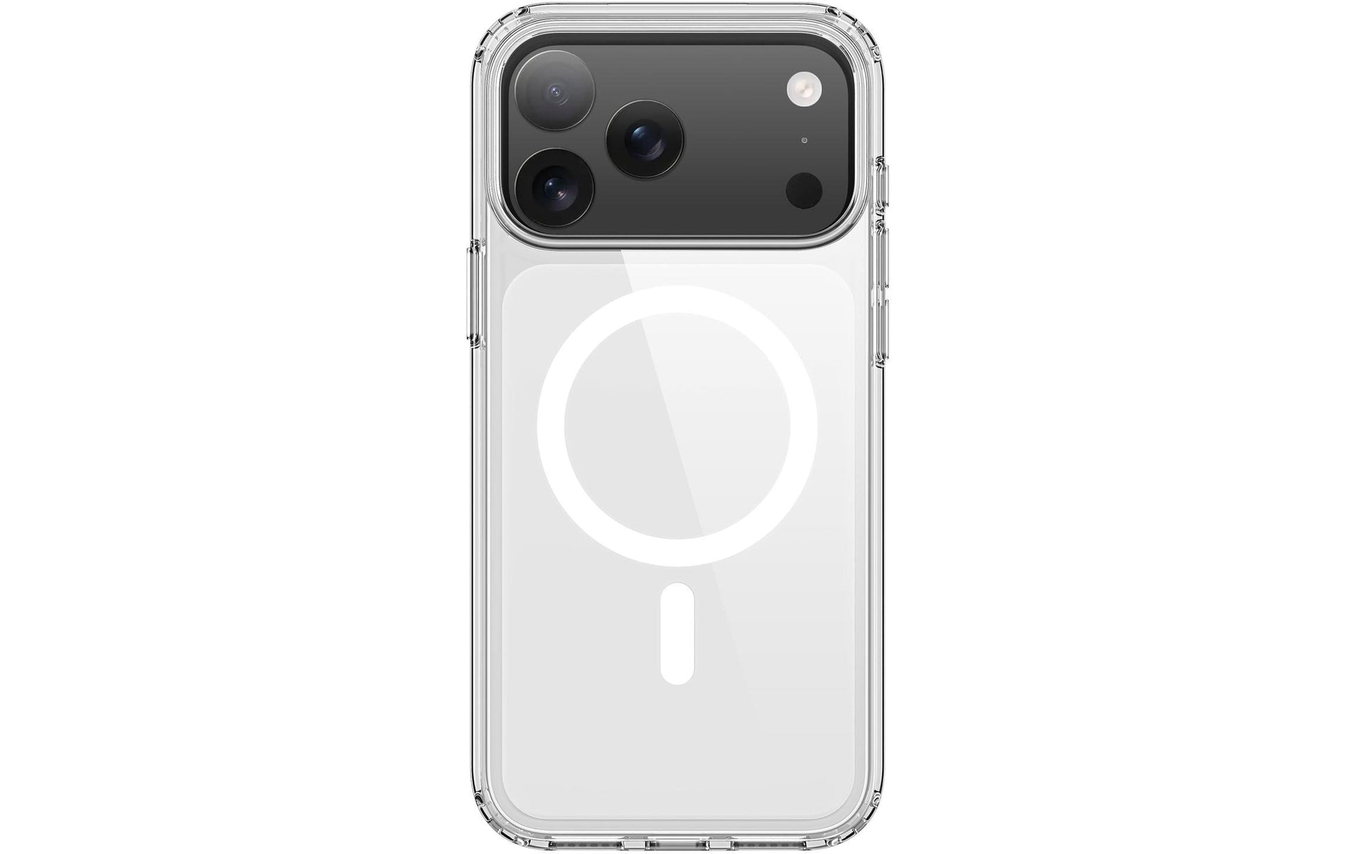 nevox StyleShell SHOCKFlex – Backcover – für Apple iPhone 17 Pro, MagSafe, PC, Transparent
