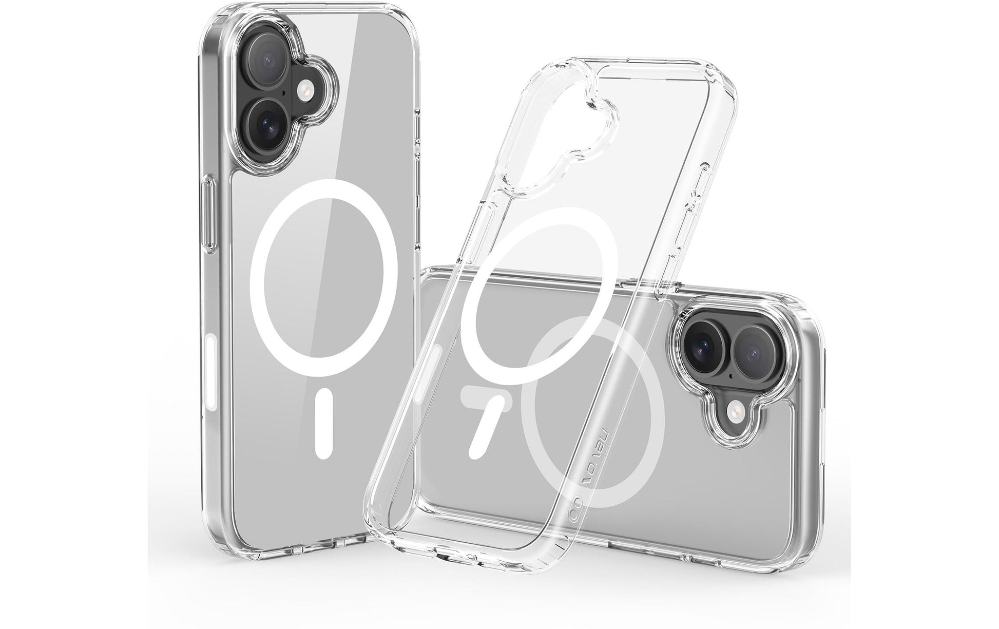 nevox StyleShell SHOCKFlex Backcover – für Apple iPhone 17, MagSafe, PC, Transparent