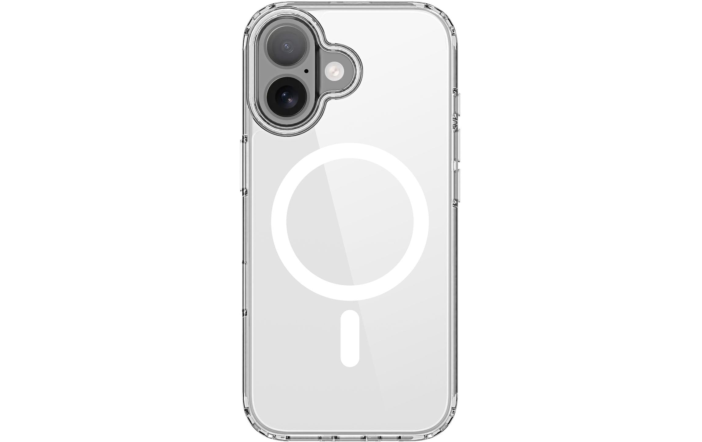 nevox StyleShell SHOCKFlex Backcover – für Apple iPhone 17, MagSafe, PC, Transparent