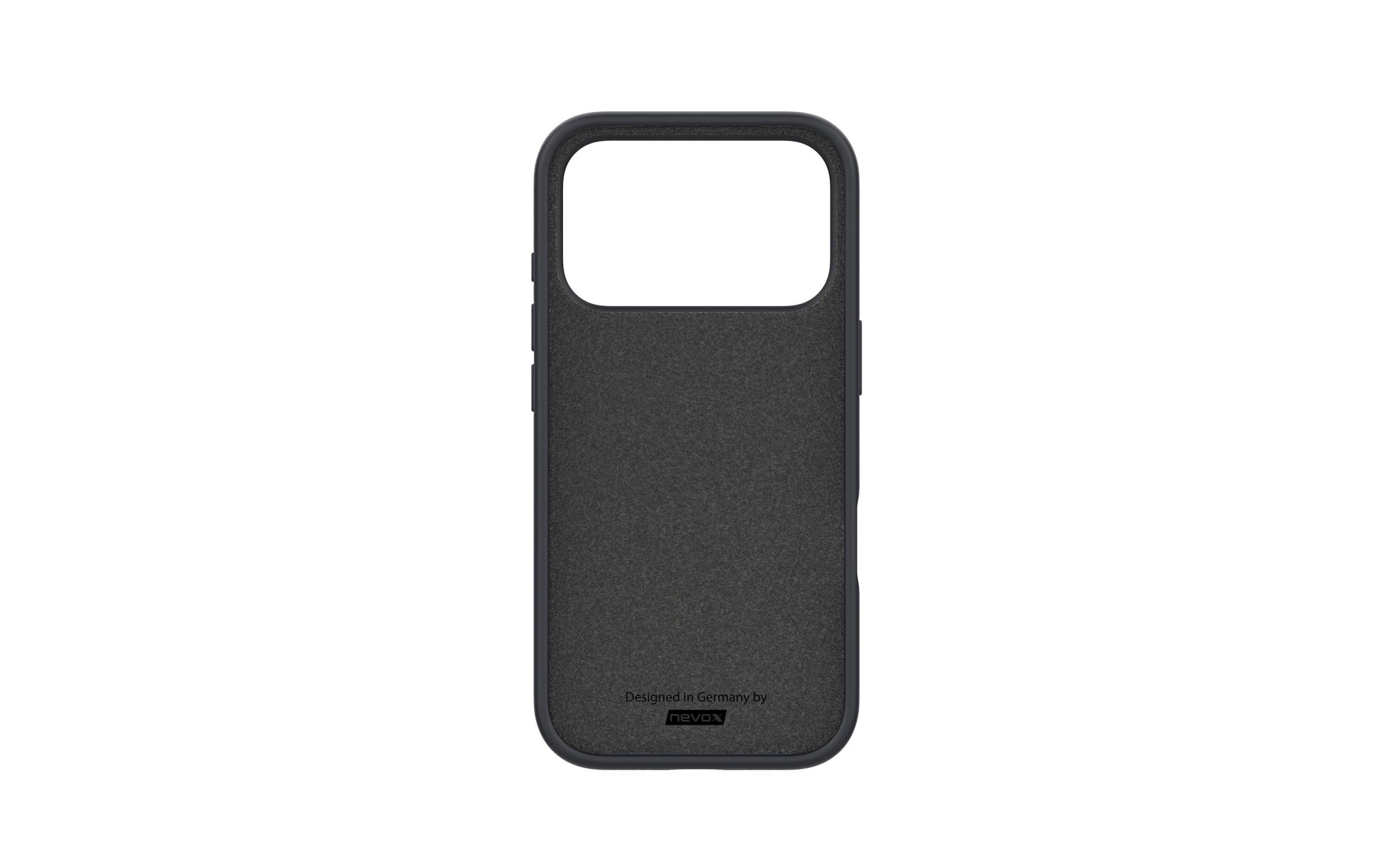 nevox StyleShell SHOCK Backcover – für Apple iPhone 17 Pro, PC, Schwarz