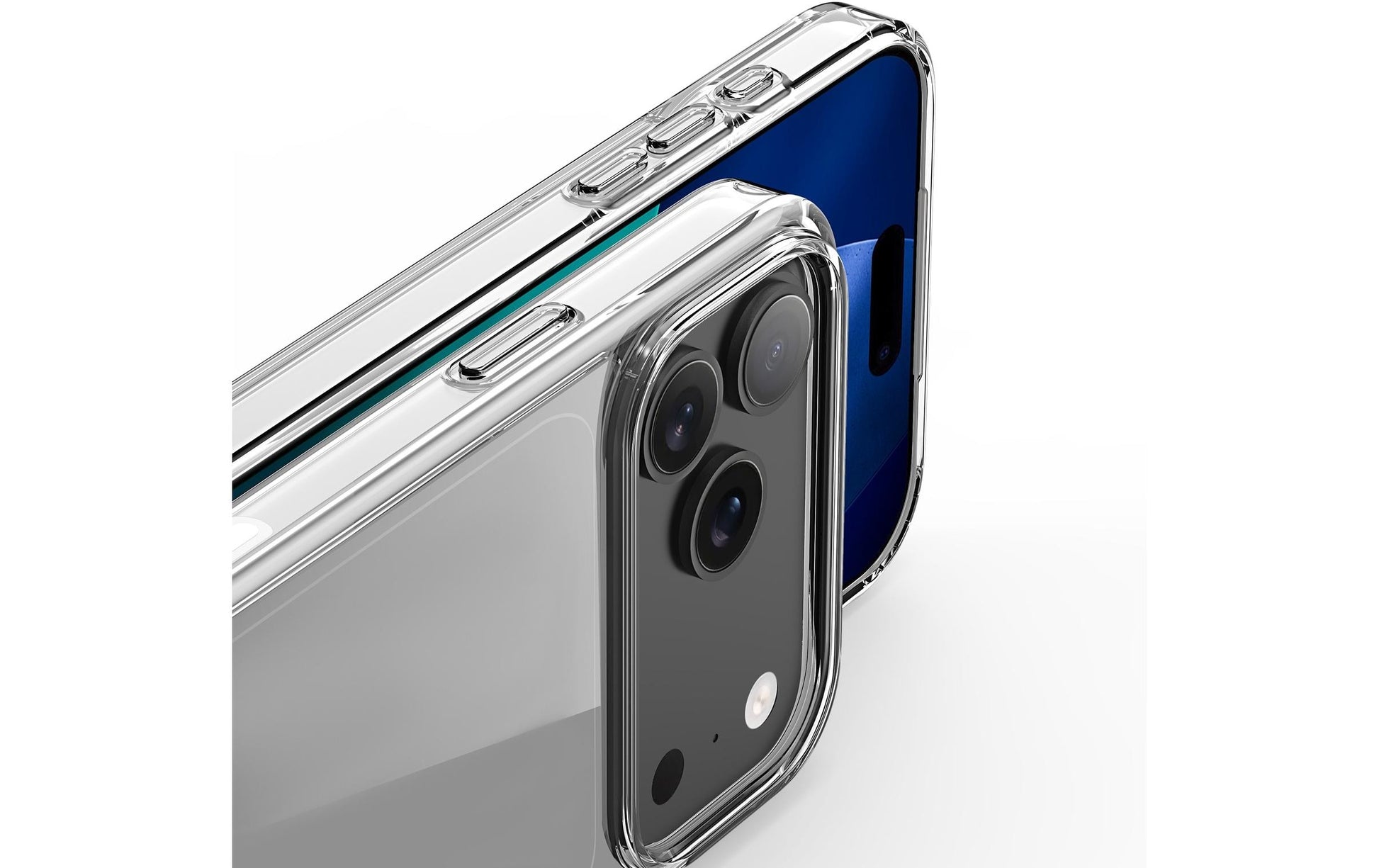 nevox StyleShell SHOCKFlex Backcover – für Apple iPhone 17 Pro, TPU, Transparent