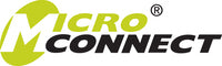 Microconnect Klettkabelbinder, 2,5×100 mm, 100er-Pack – Transparent