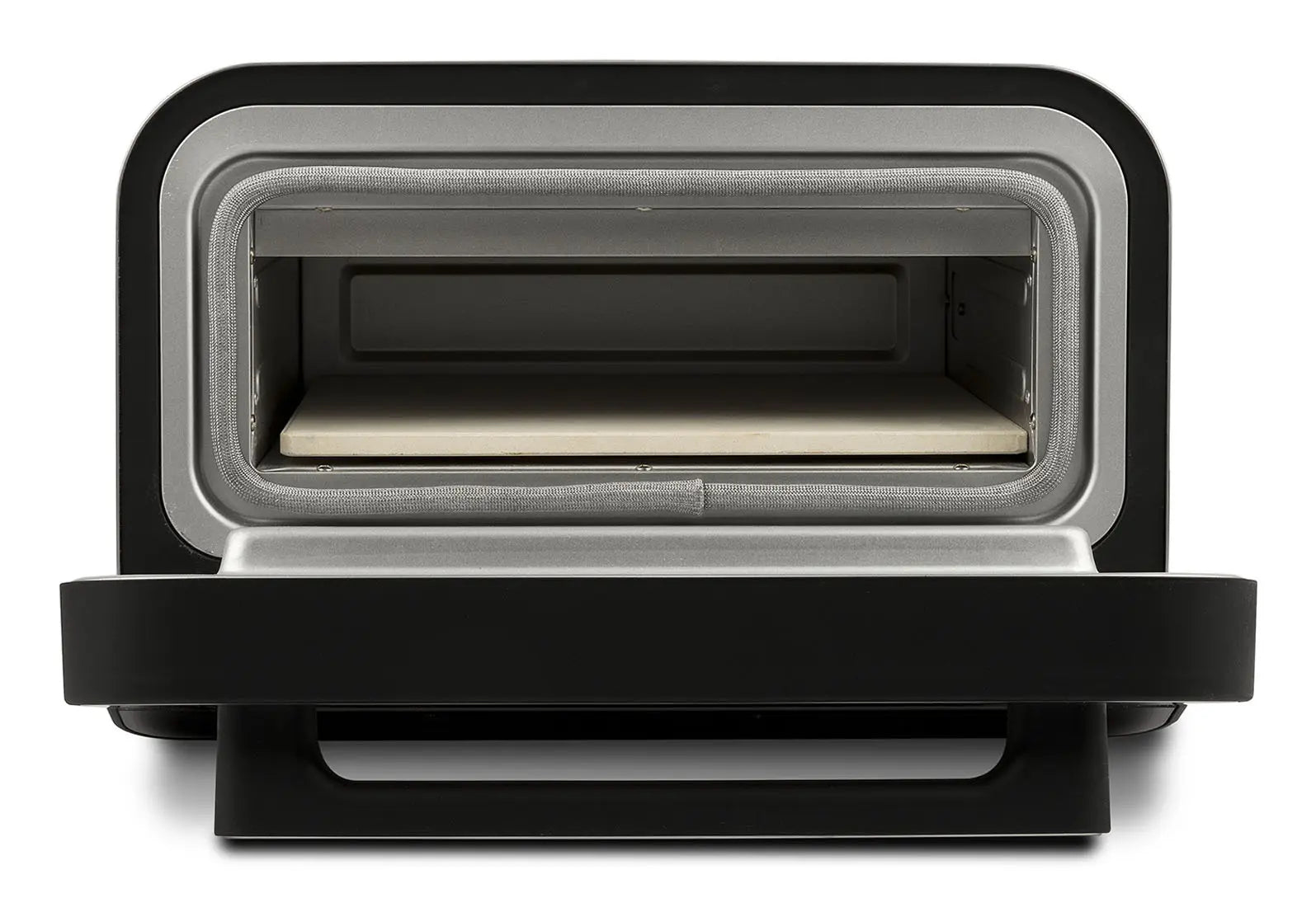G3 Ferrari Pizzaofen Pizza Pro G10204 – 1 Pizza, Ø 30 cm, 1850 W – Schwarz/Silber