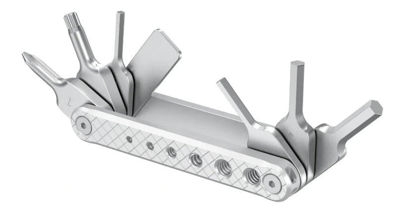 SmallRig AAK2213D Multitool – 7-teilig, Bits: Phillips & Torx, Grössen M2,5/M3/M4/M5 & 1/4" – 82 × 24 × 12 mm